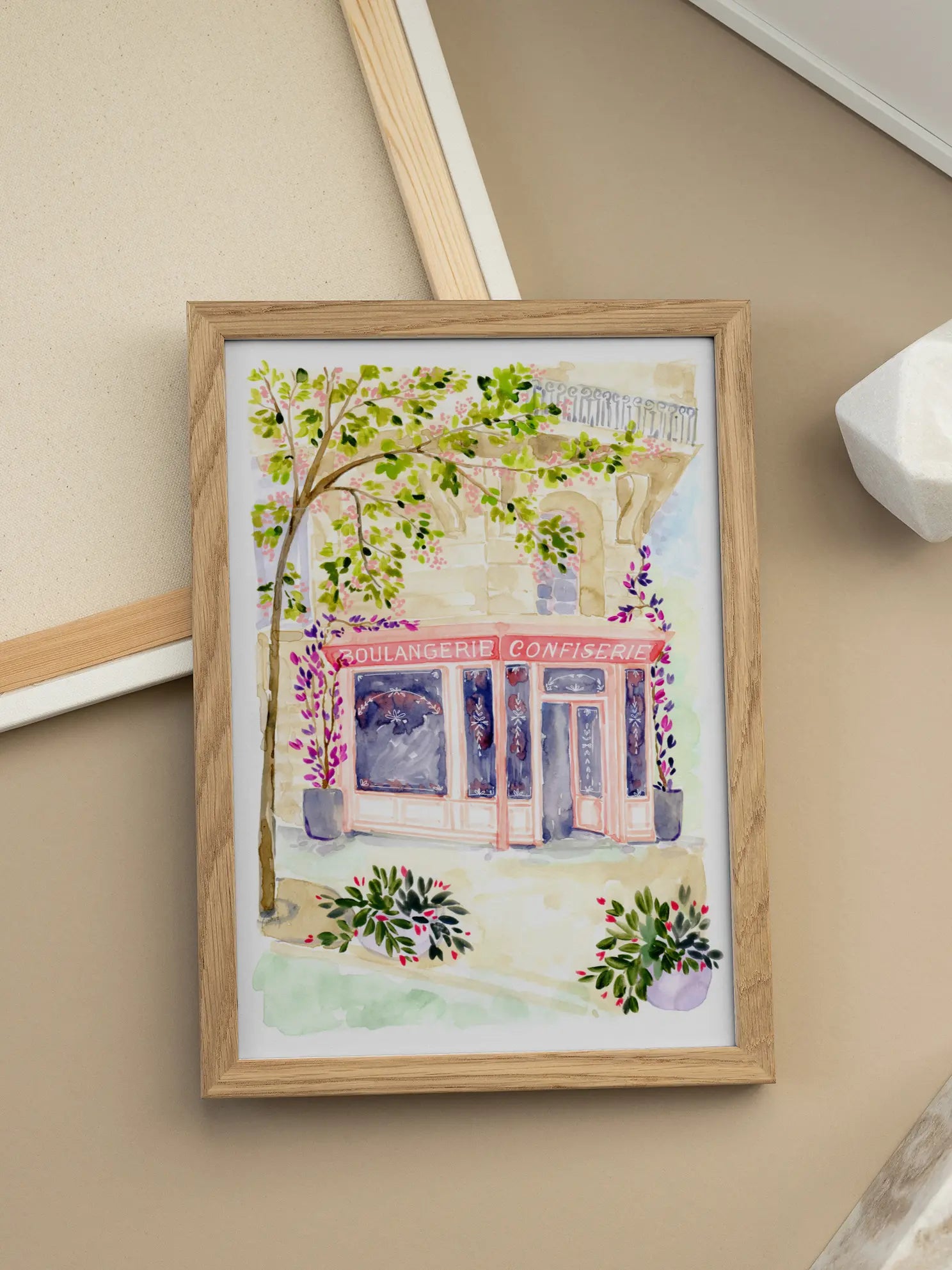 Paris Boulangerie Poster