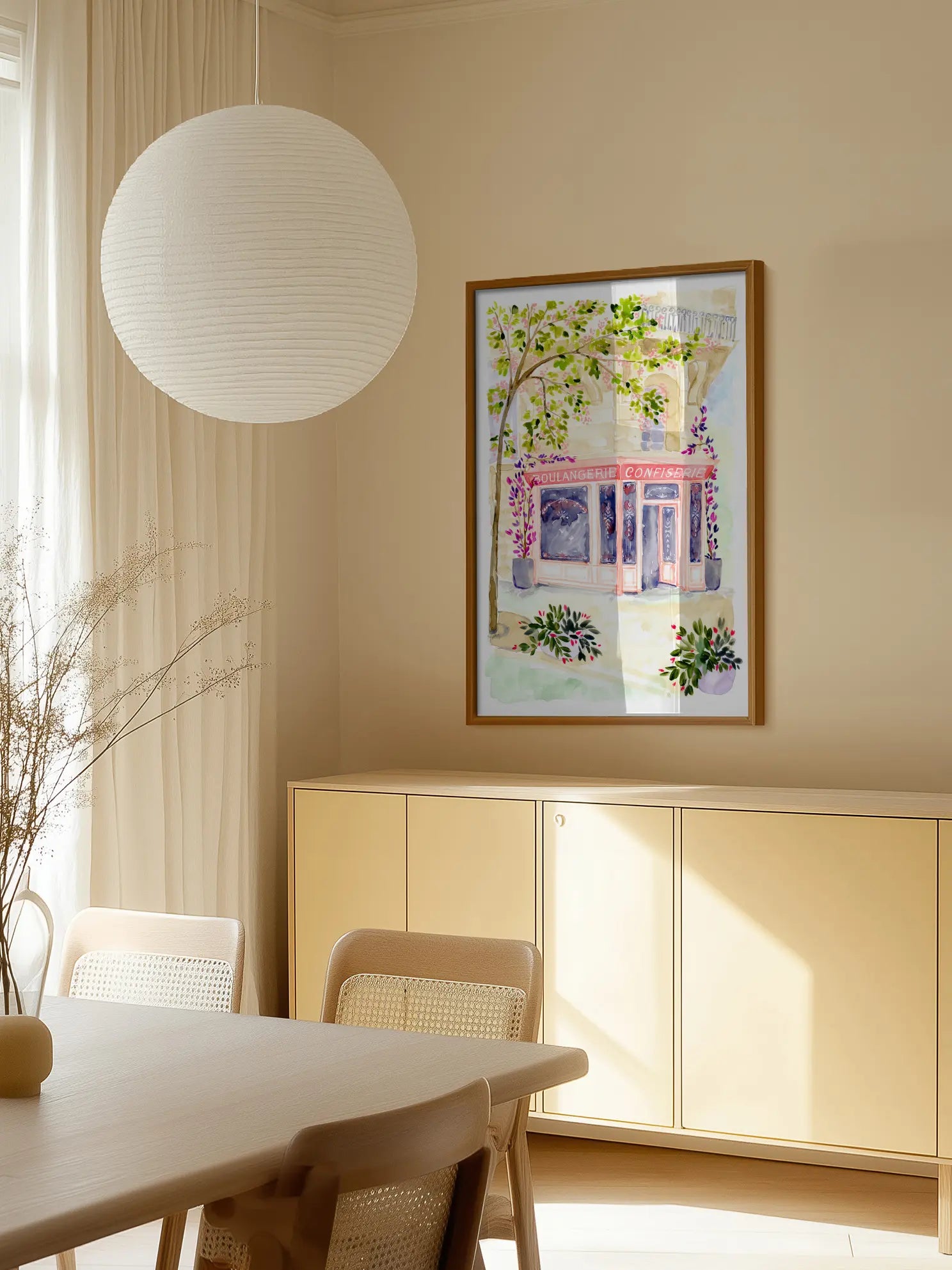 Paris Boulangerie Poster