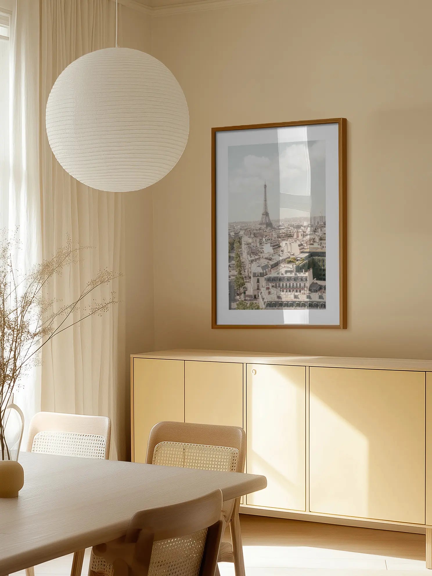 Paris Landscape Poster