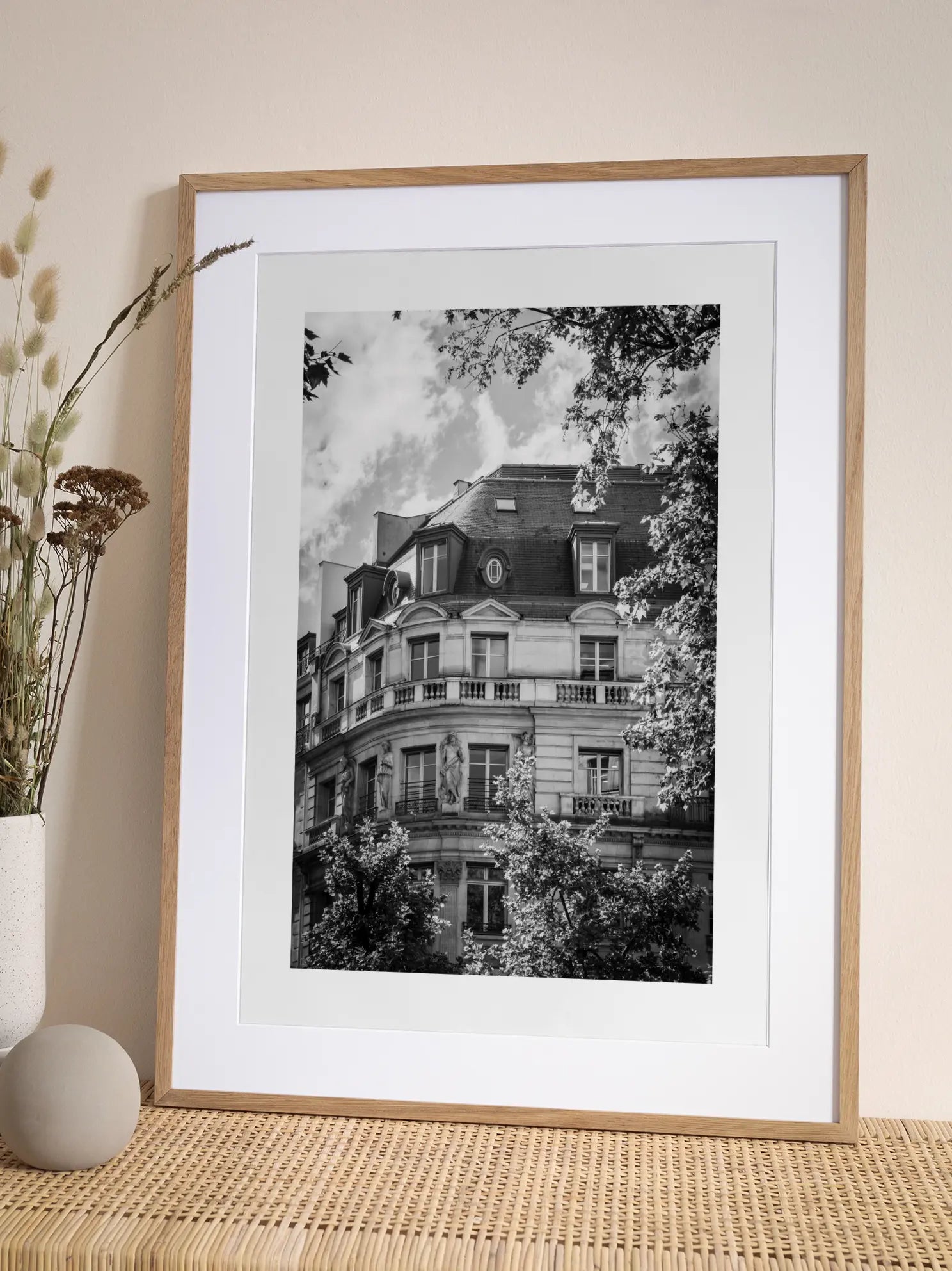 Paris Rooftop Poster