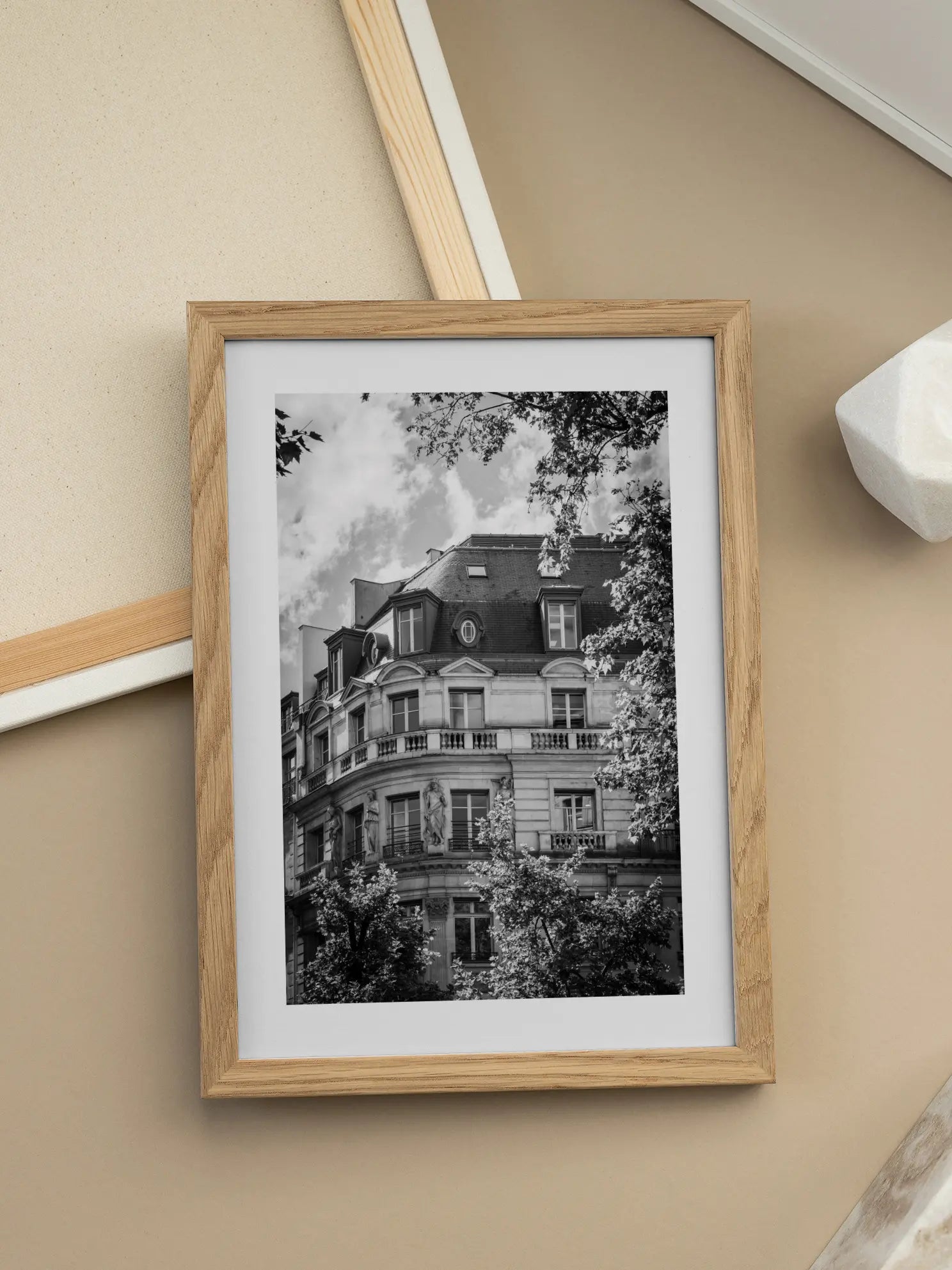 Paris Rooftop Poster