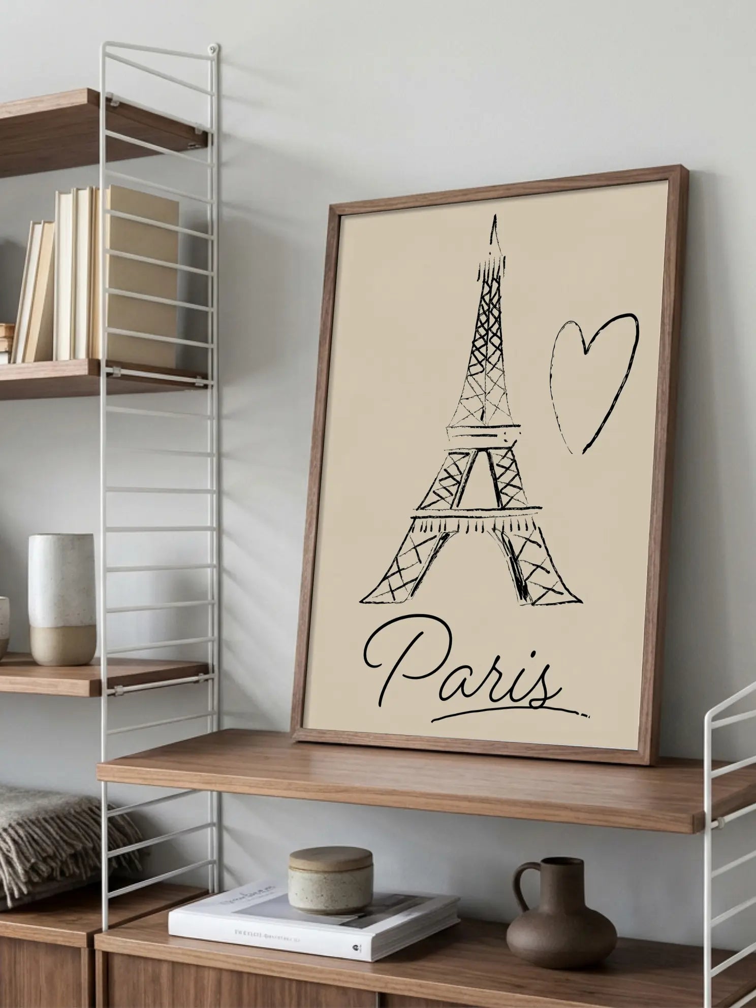 Paris Sketch Poster
