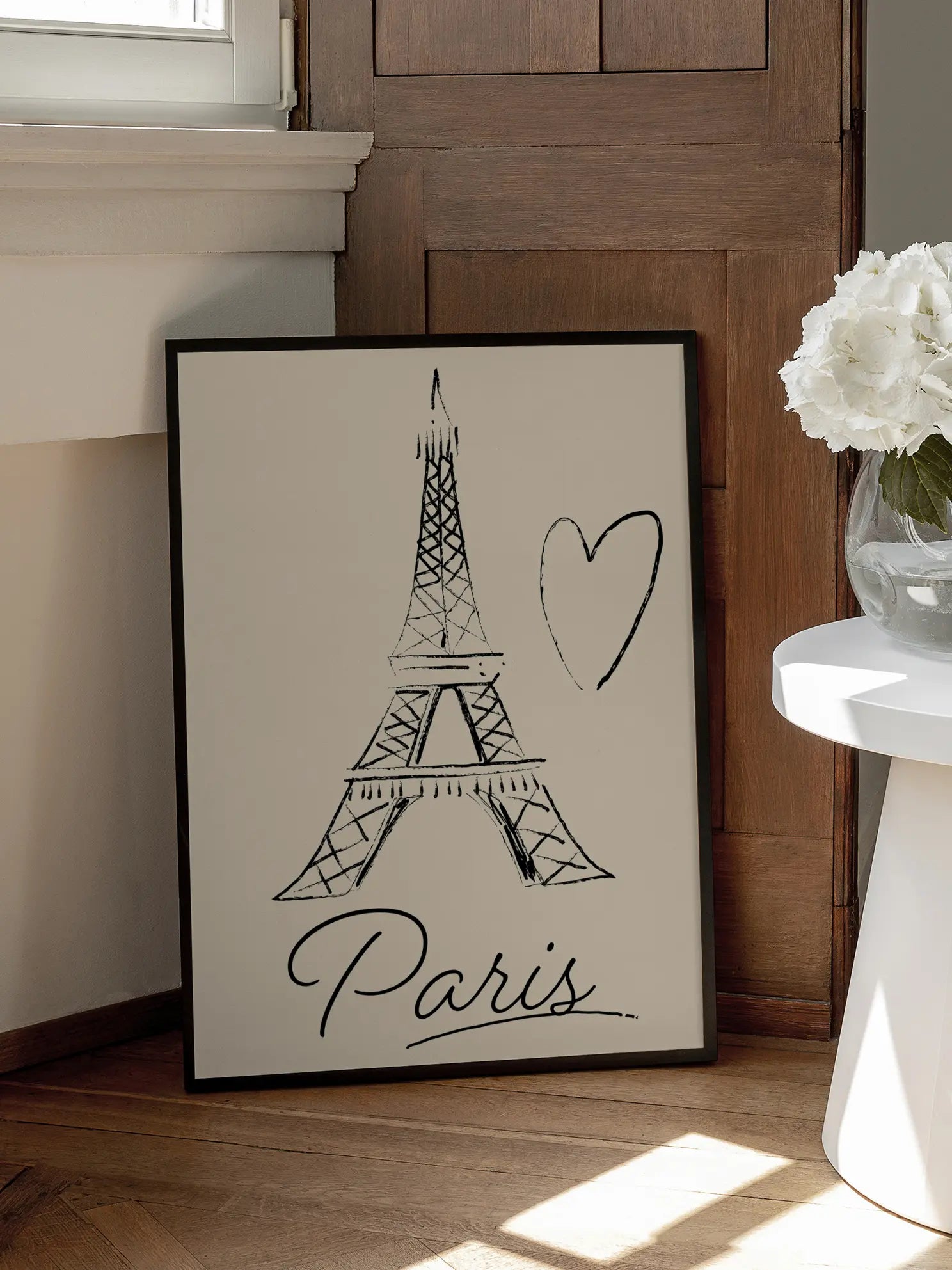 Paris Sketch Poster