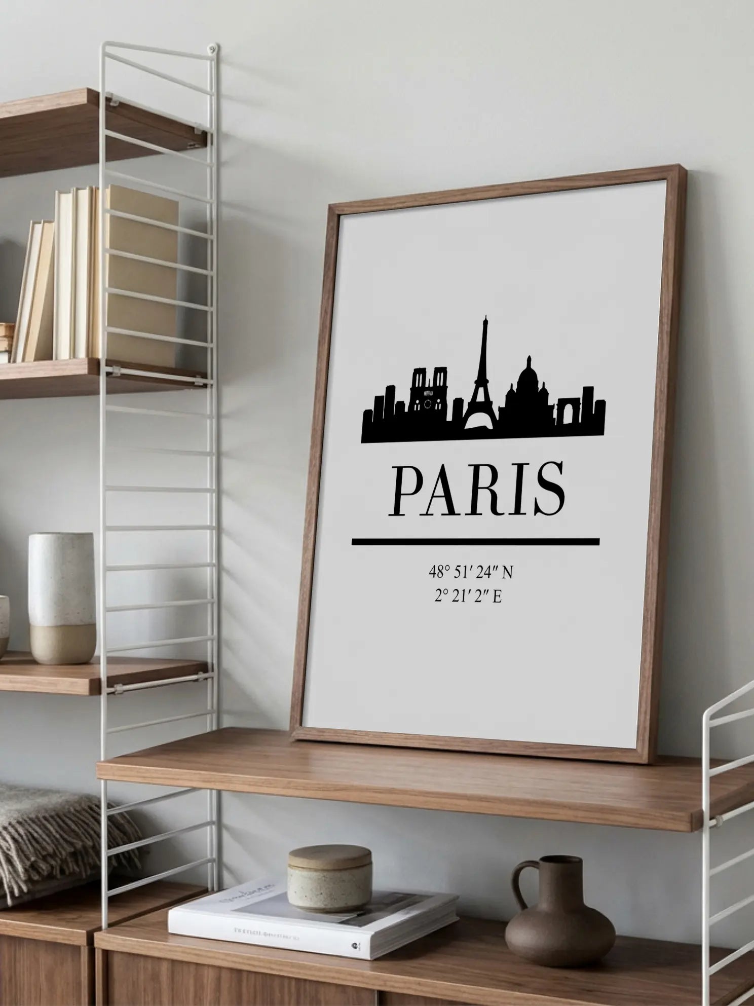 Paris Skyline Poster
