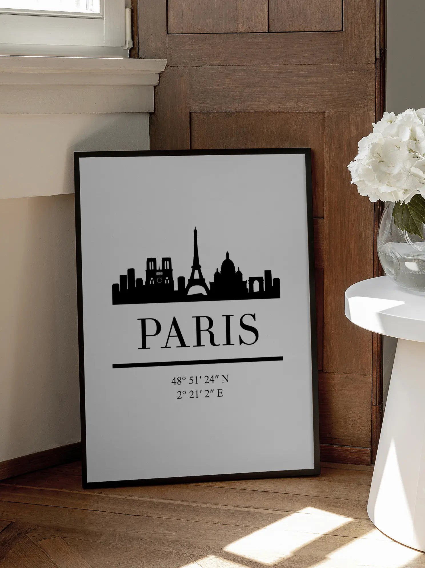 Paris Skyline Poster