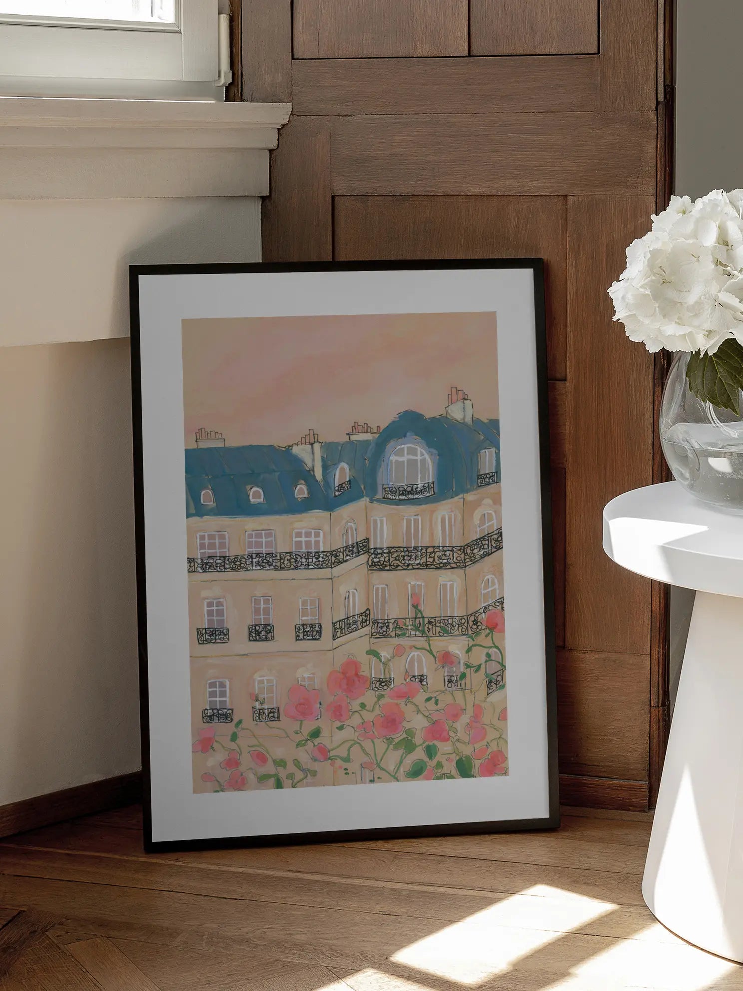 Parisian Building Poster