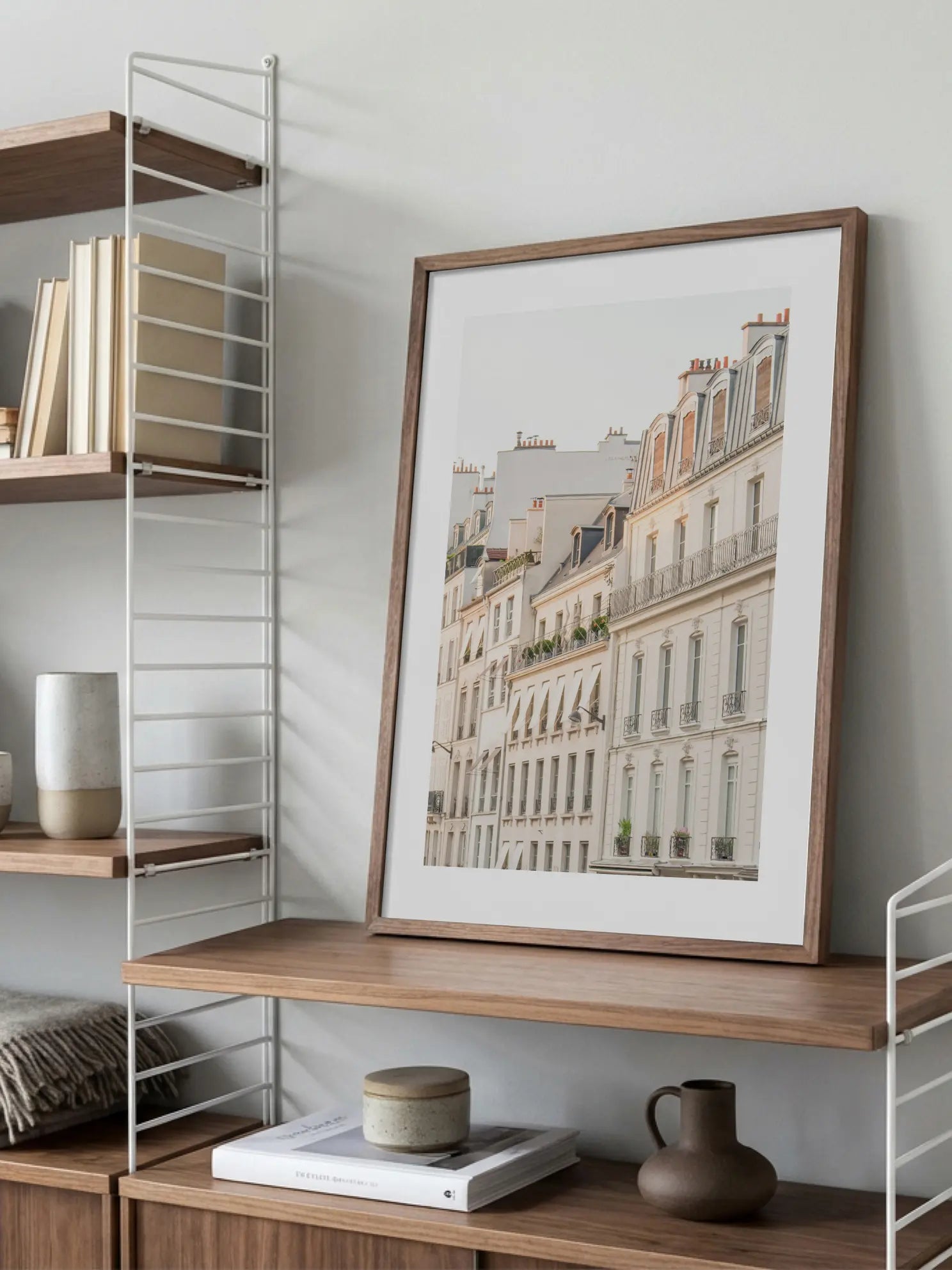 Parisian Buildings Poster