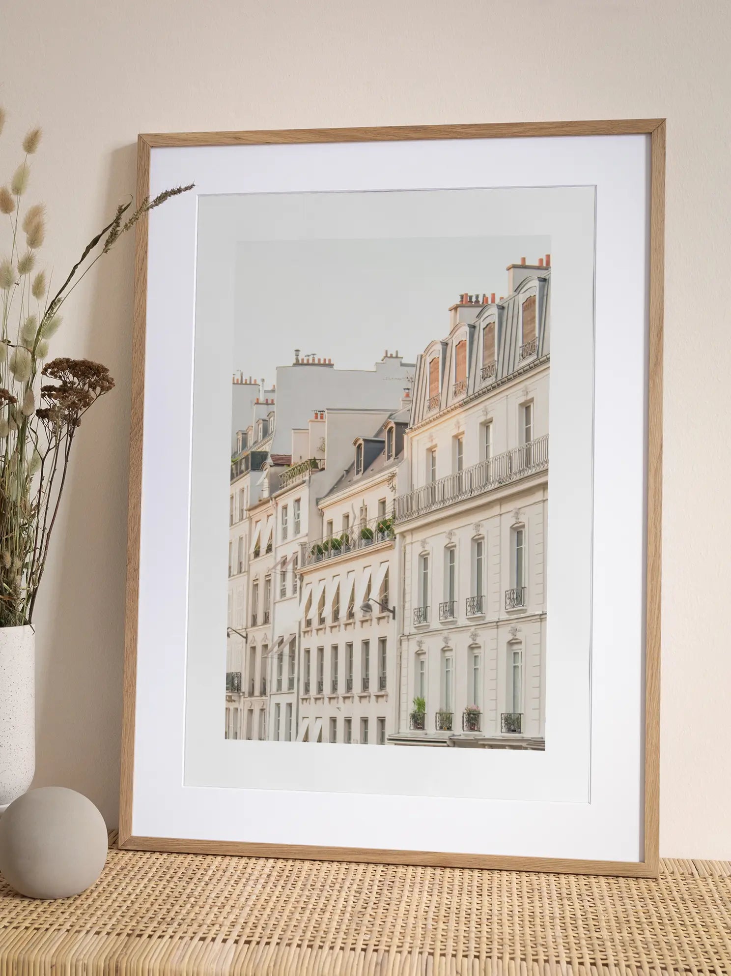 Parisian Buildings Poster