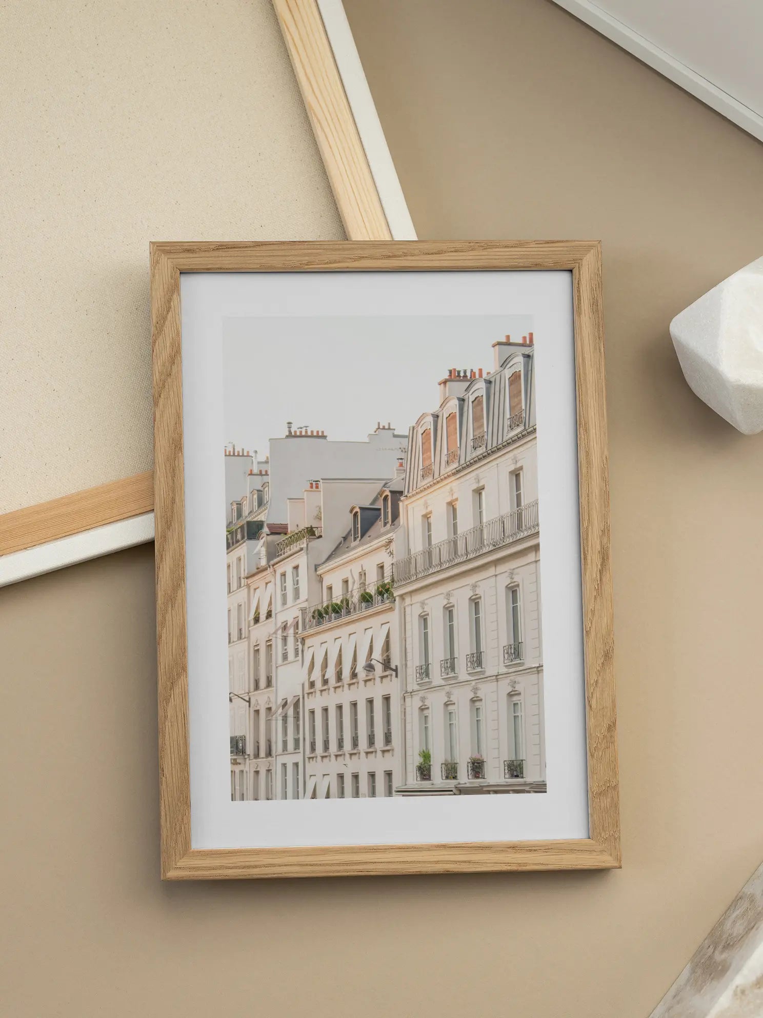 Parisian Buildings Poster