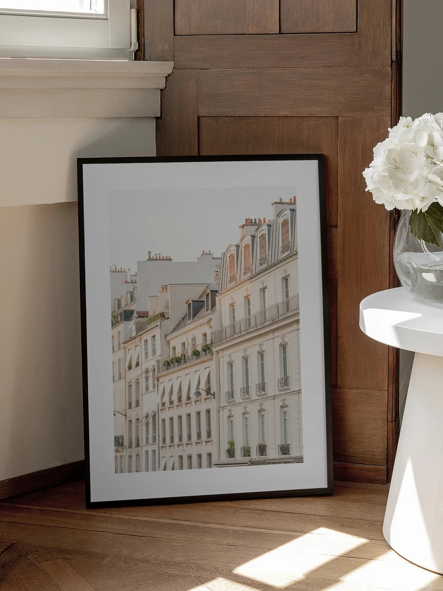 Parisian Buildings Poster