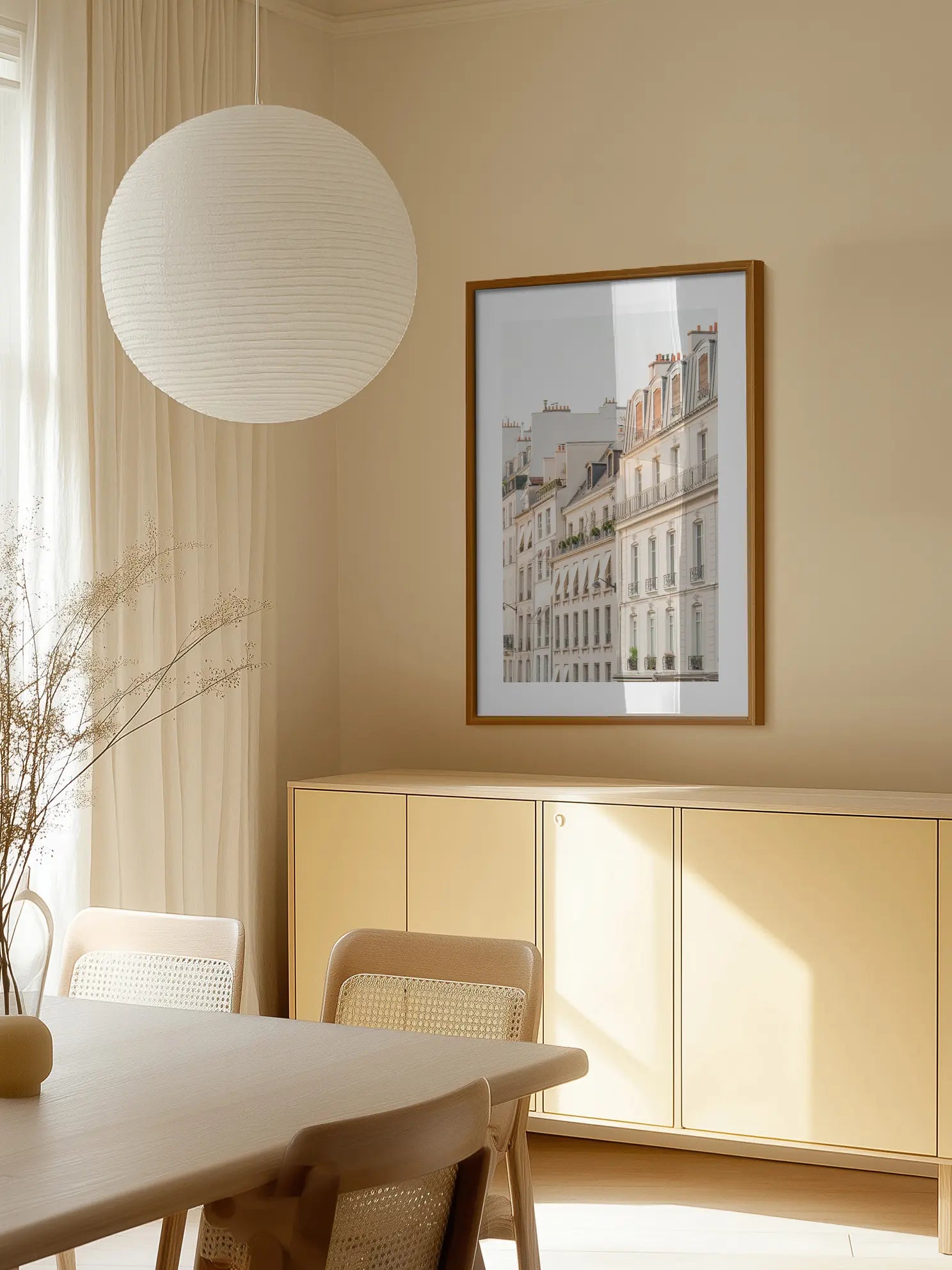 Parisian Buildings Poster