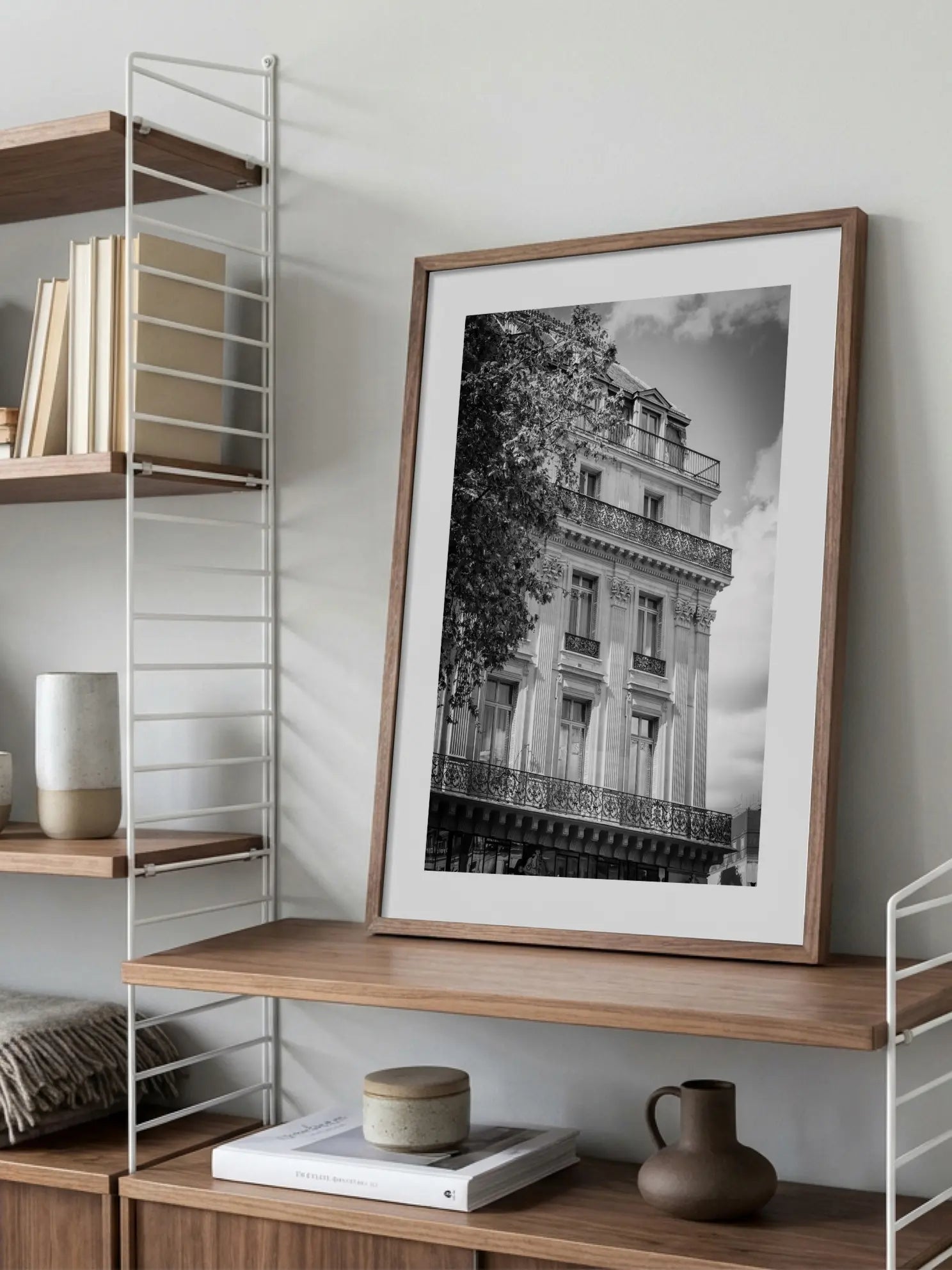 Parisian Facade Poster