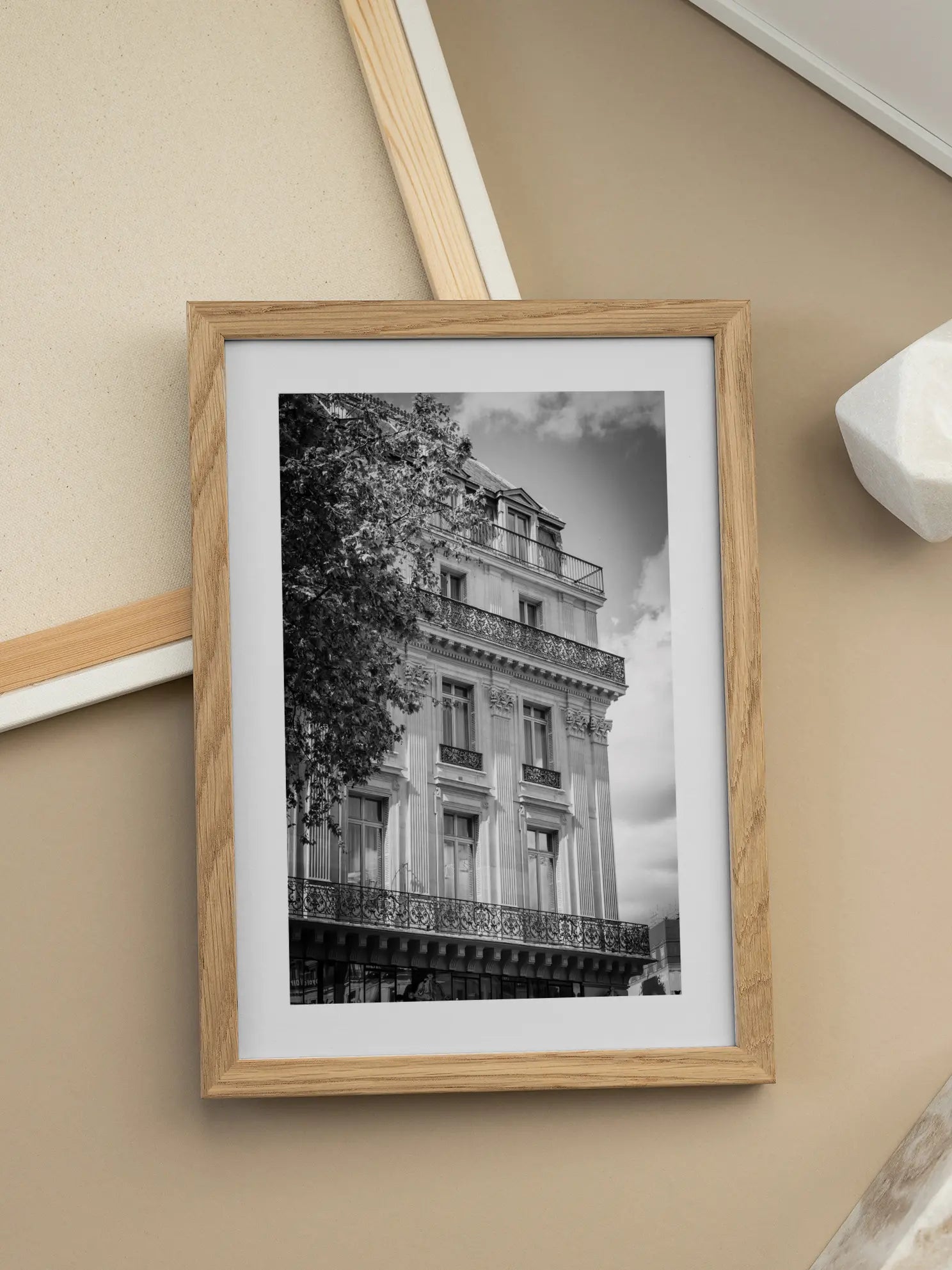 Parisian Facade Poster
