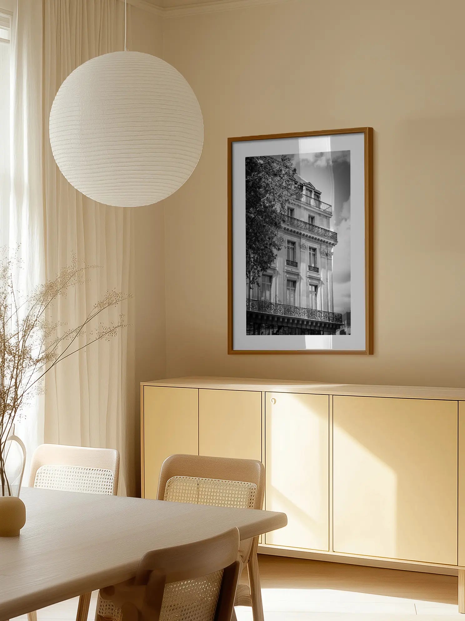 Parisian Facade Poster