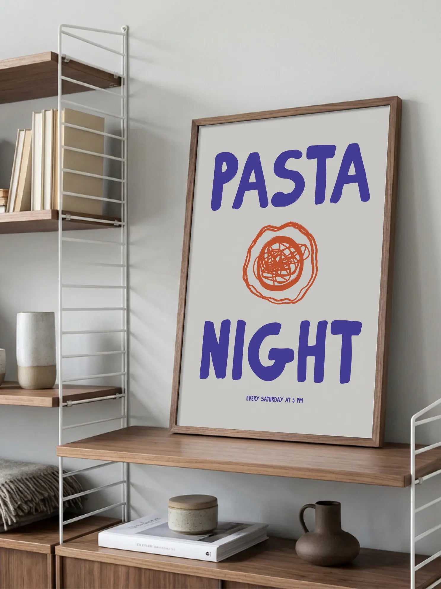 Pasta Night Poster