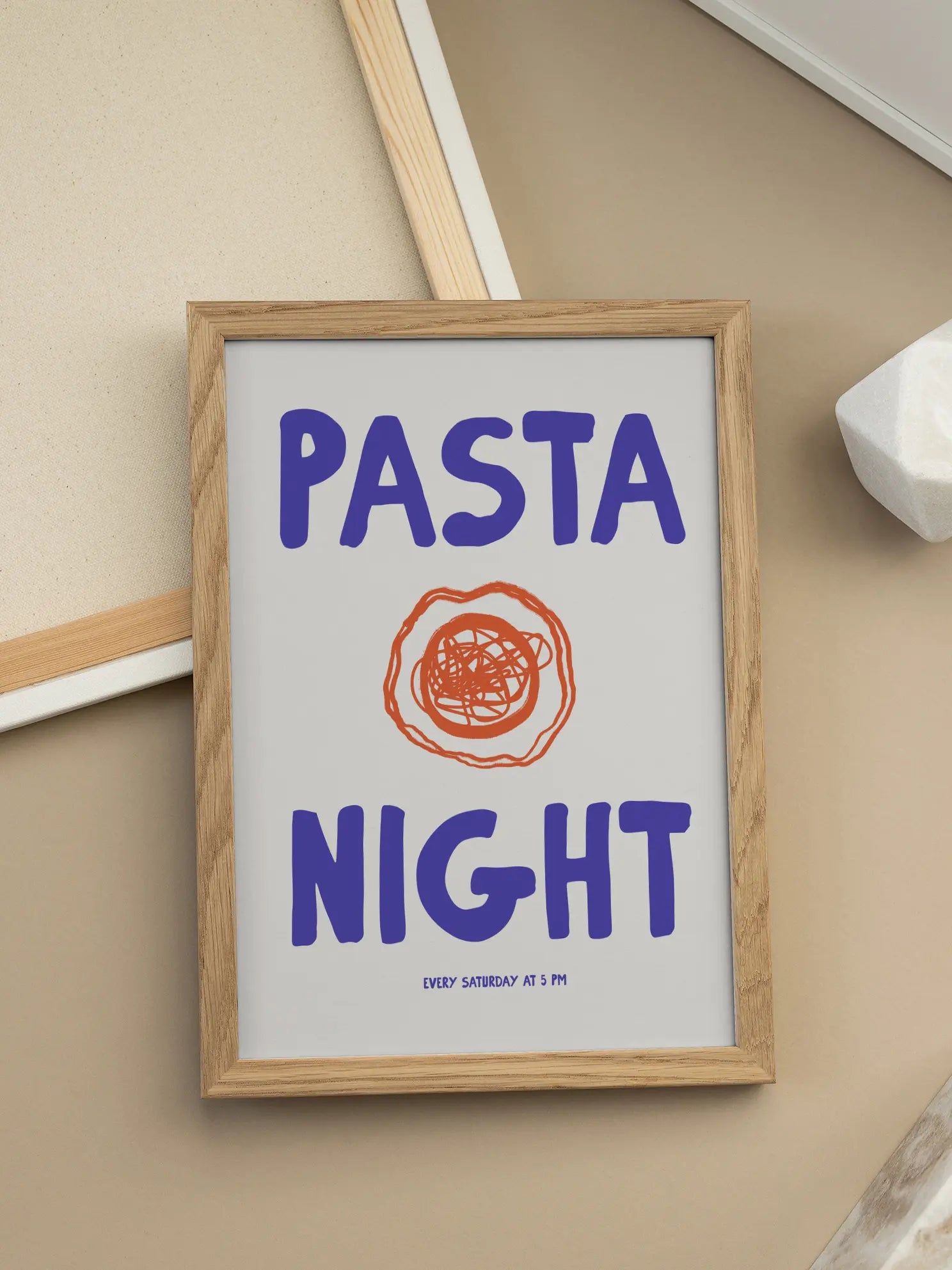 Pasta Night Poster
