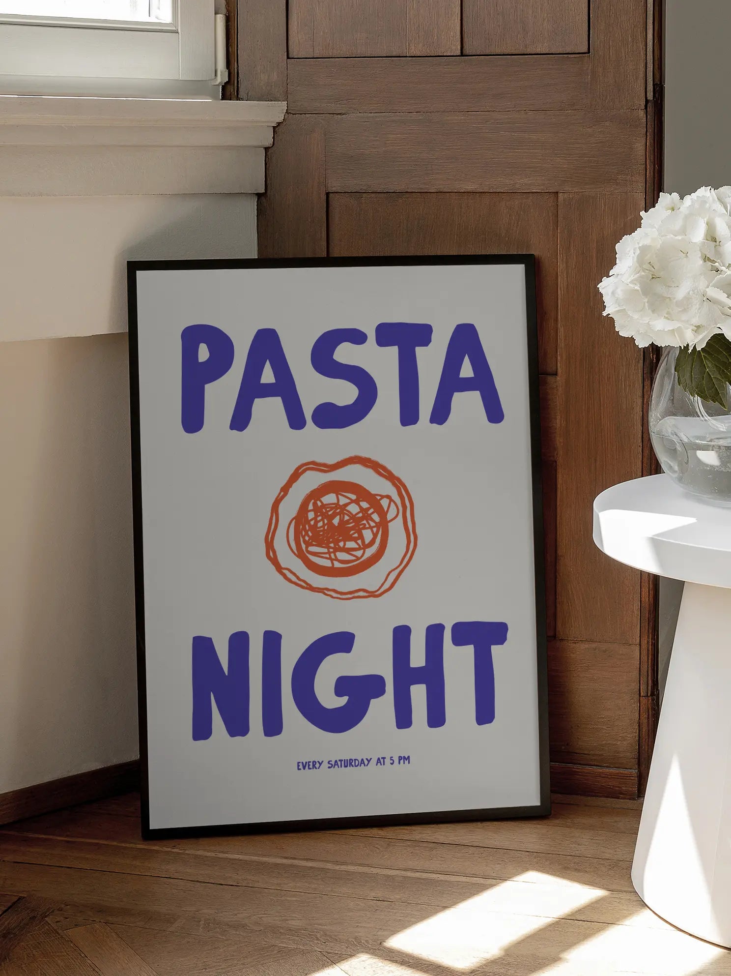 Pasta Night Poster