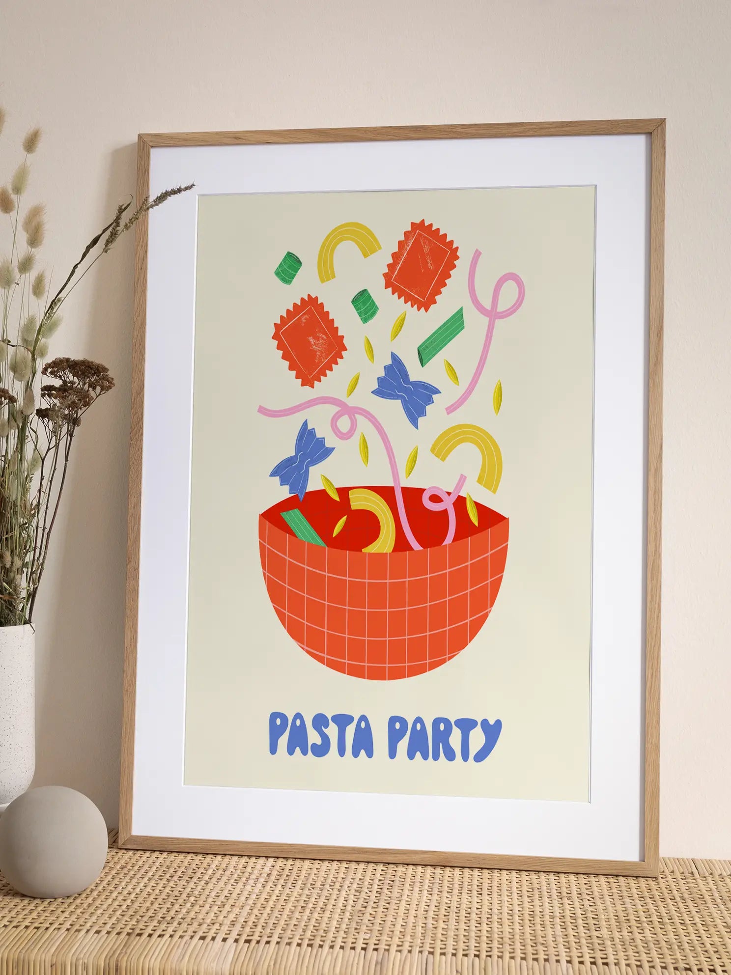 Pasta Party Poster