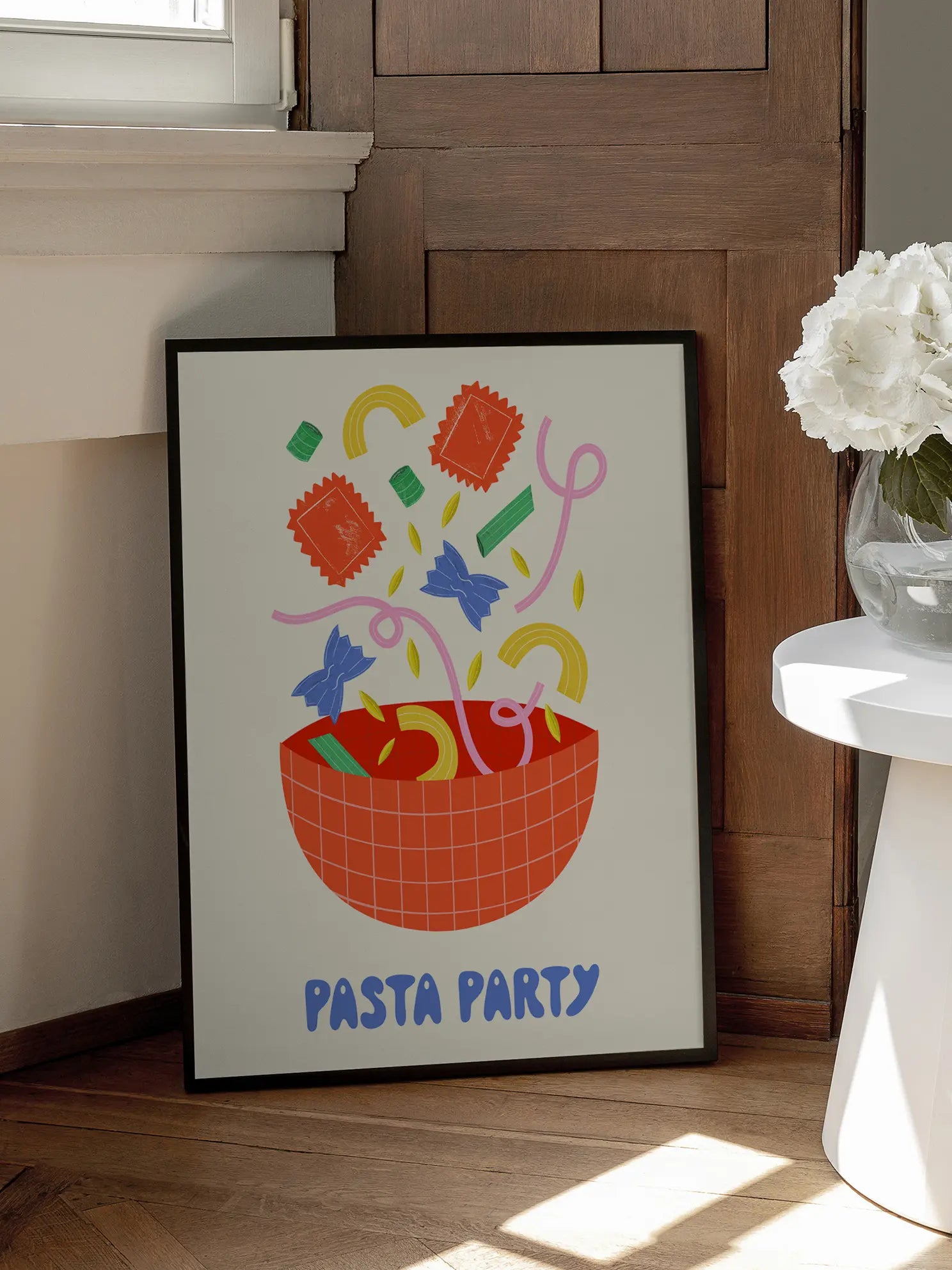 Pasta Party Poster