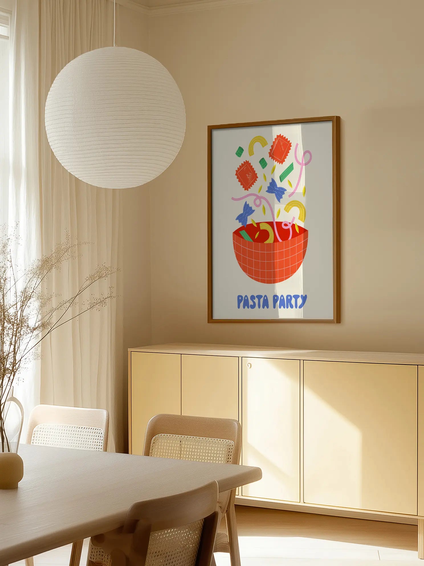 Pasta Party Poster