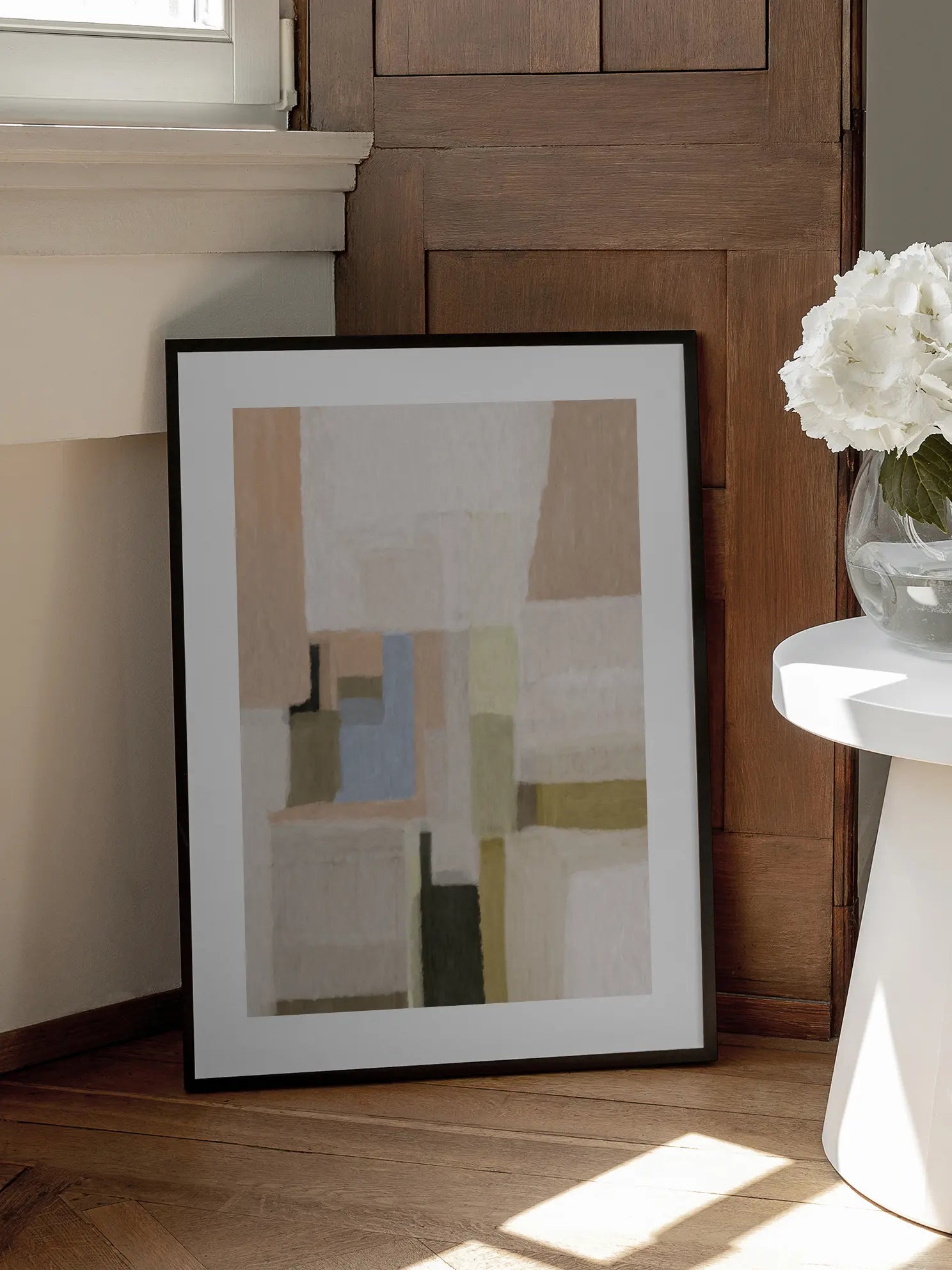 Pastel Abstraction Poster