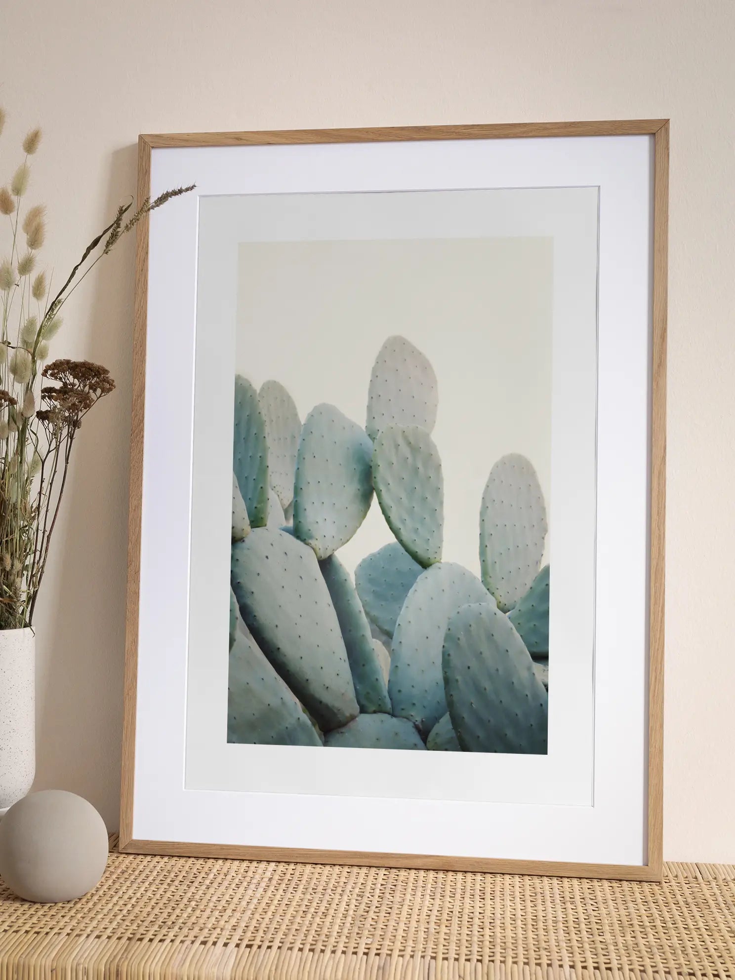 Pastel Cacti Poster