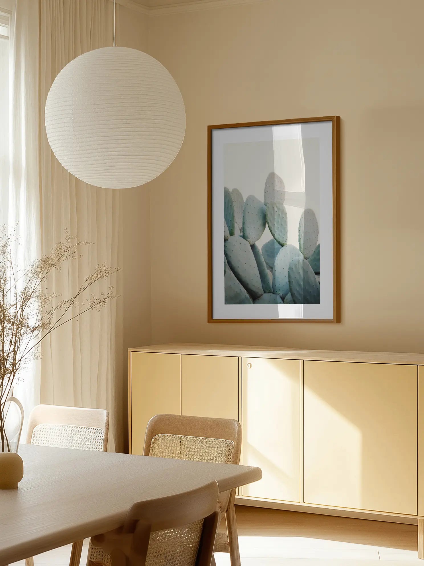 Pastel Cacti Poster