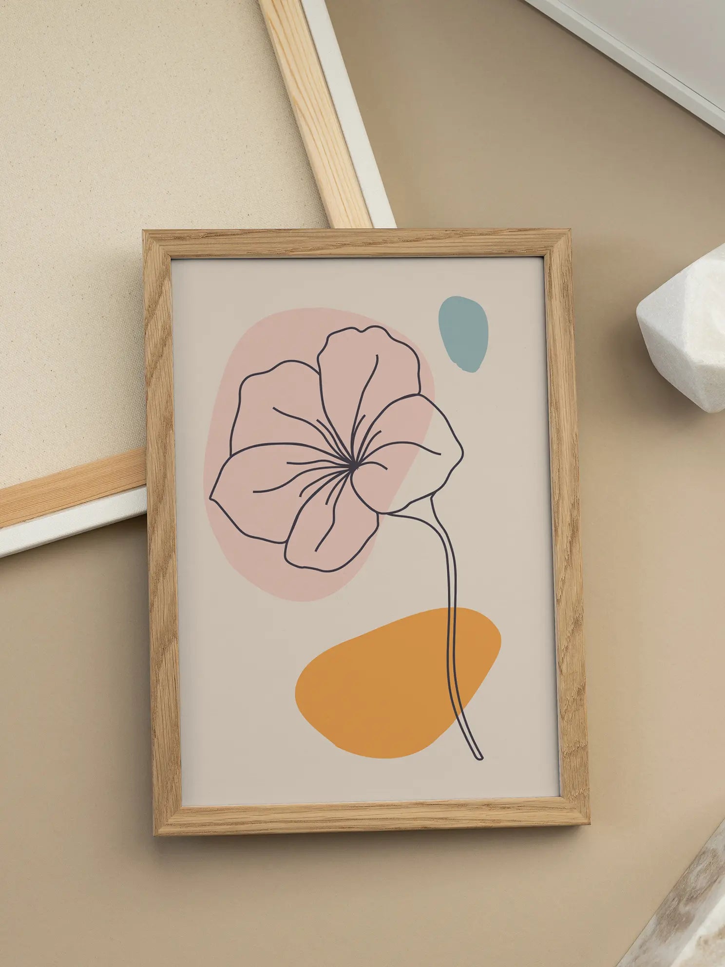 Pastel Flower Poster