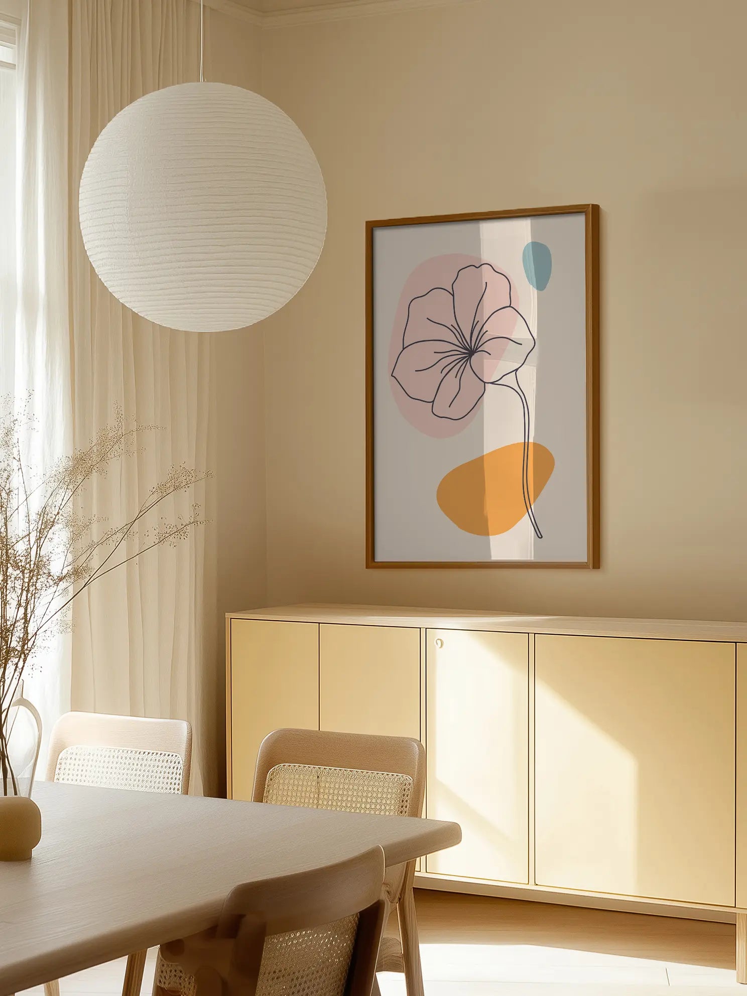 Pastel Flower Poster