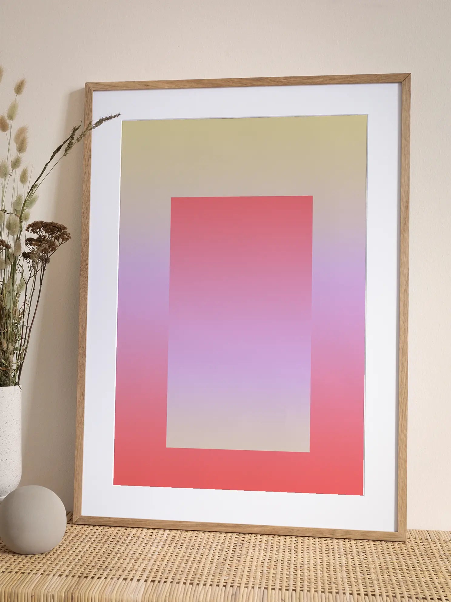 Pastel Gradient Poster