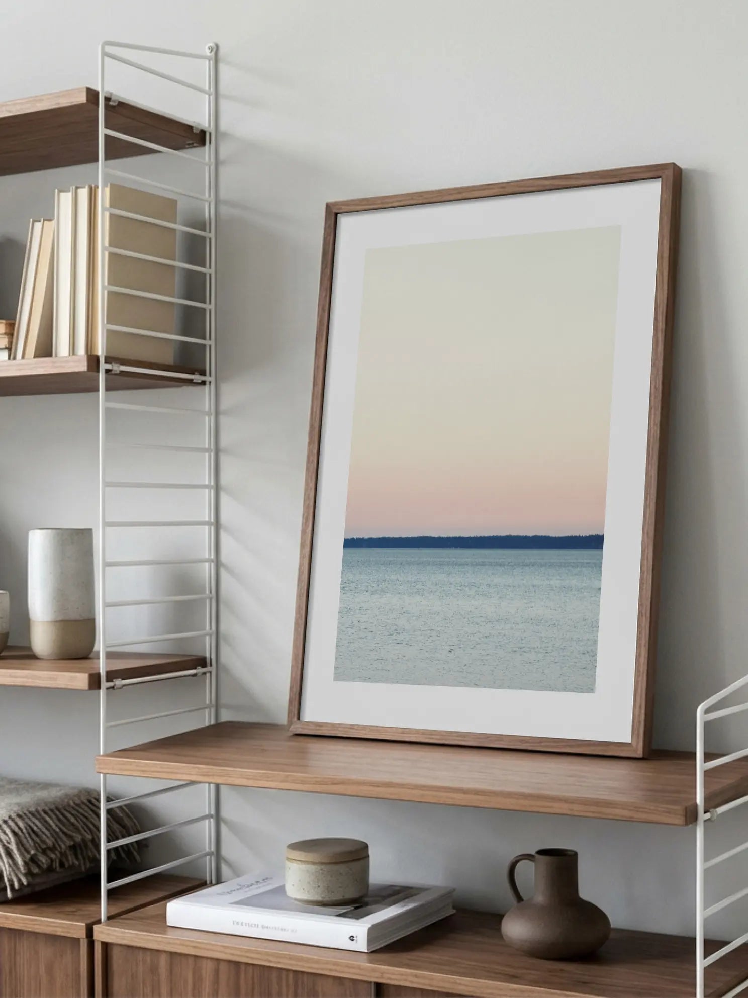 Pastel Lake Poster