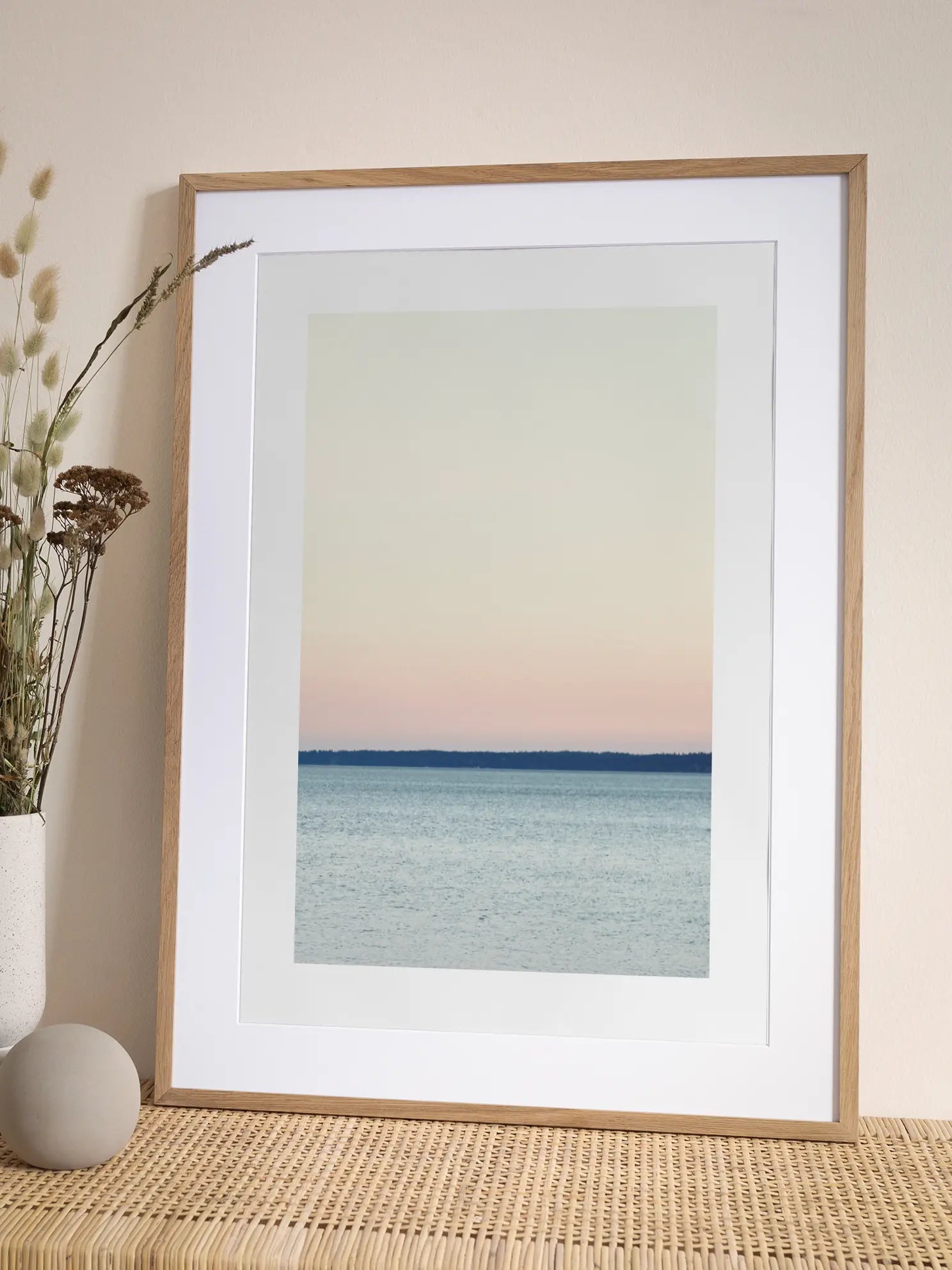 Pastel Lake Poster