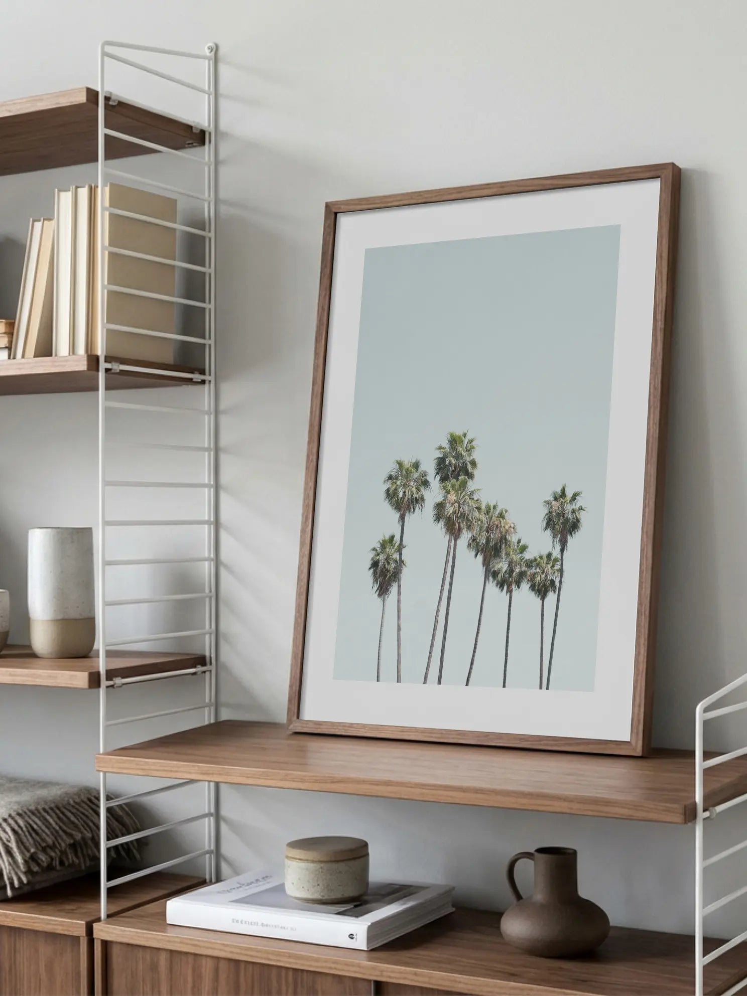 Pastel Palms Poster