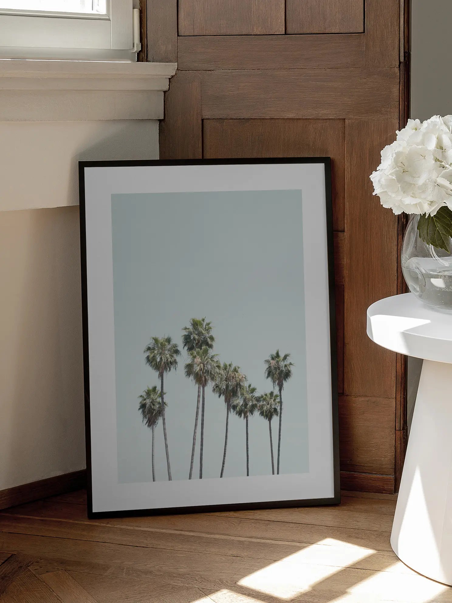 Pastel Palms Poster