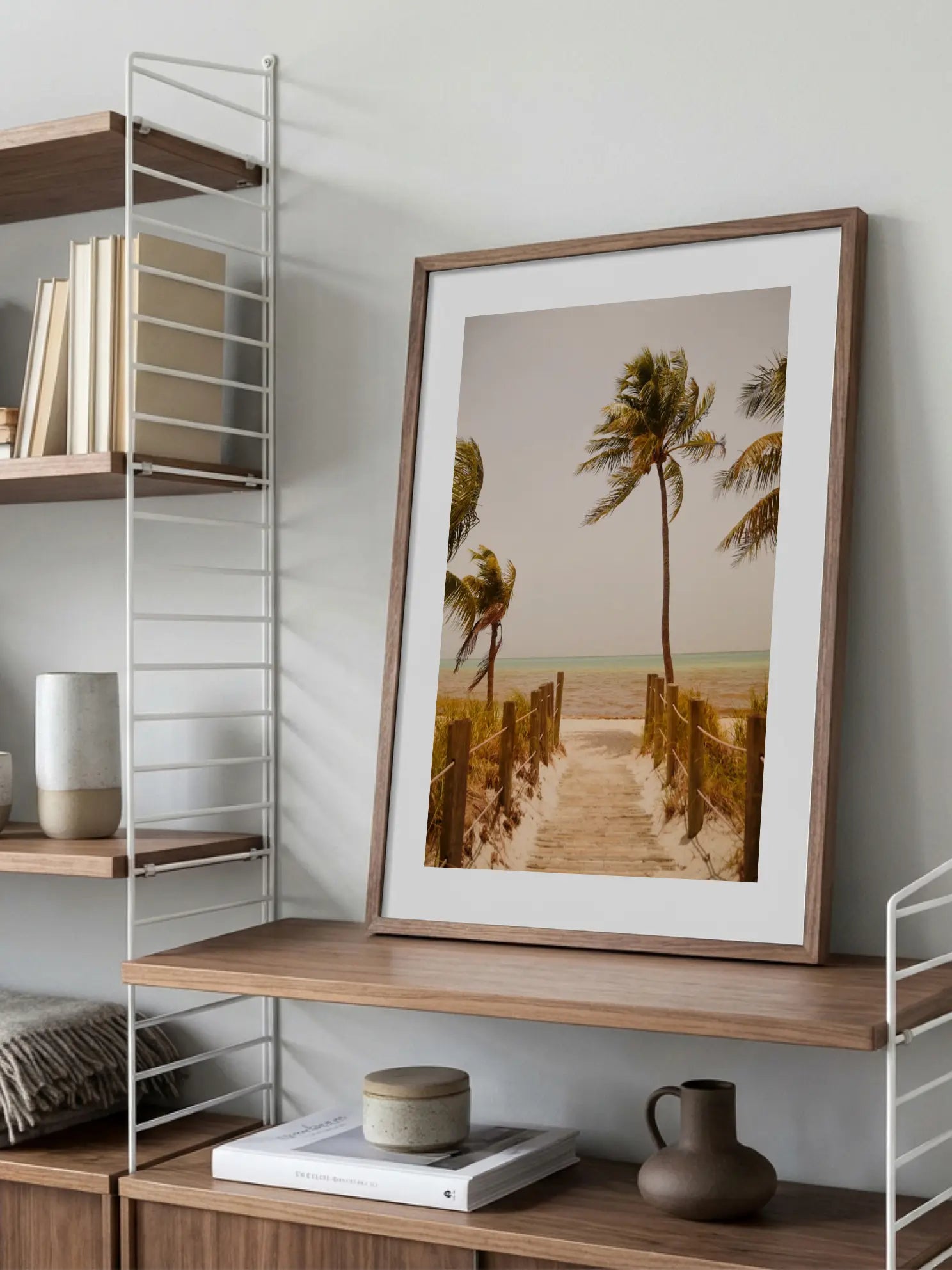 Path to the Beach Poster