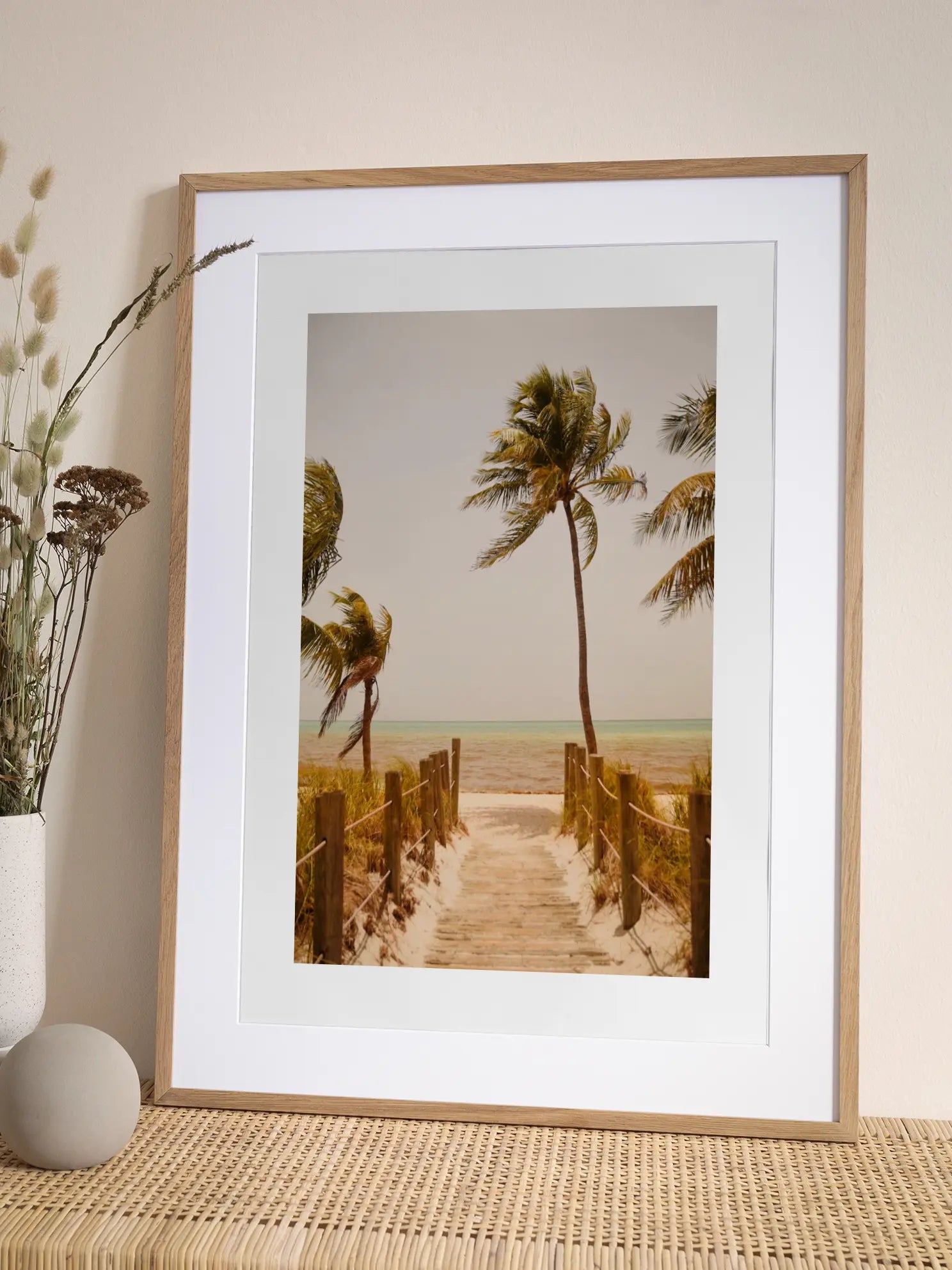 Path to the Beach Poster