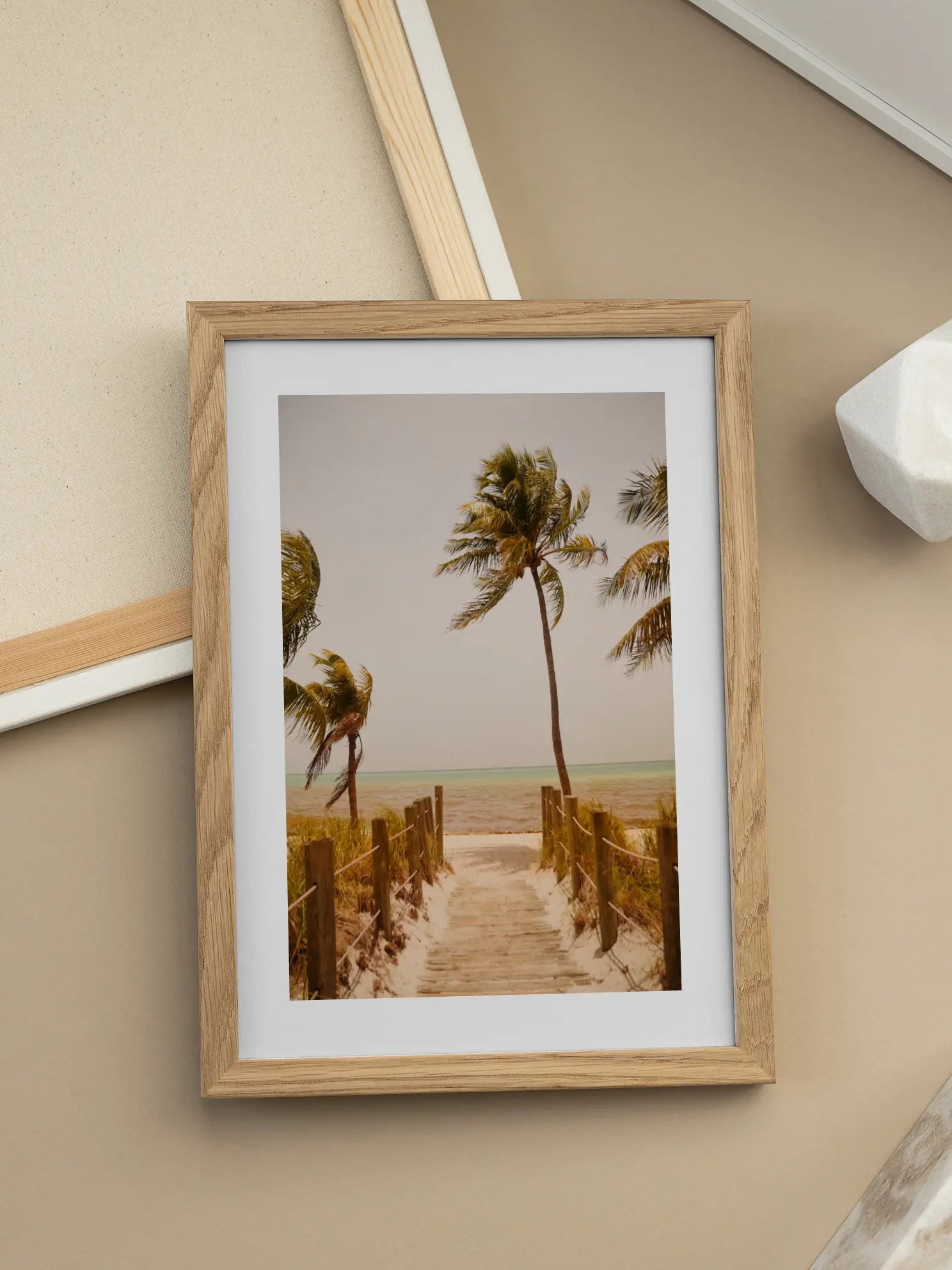Path to the Beach Poster