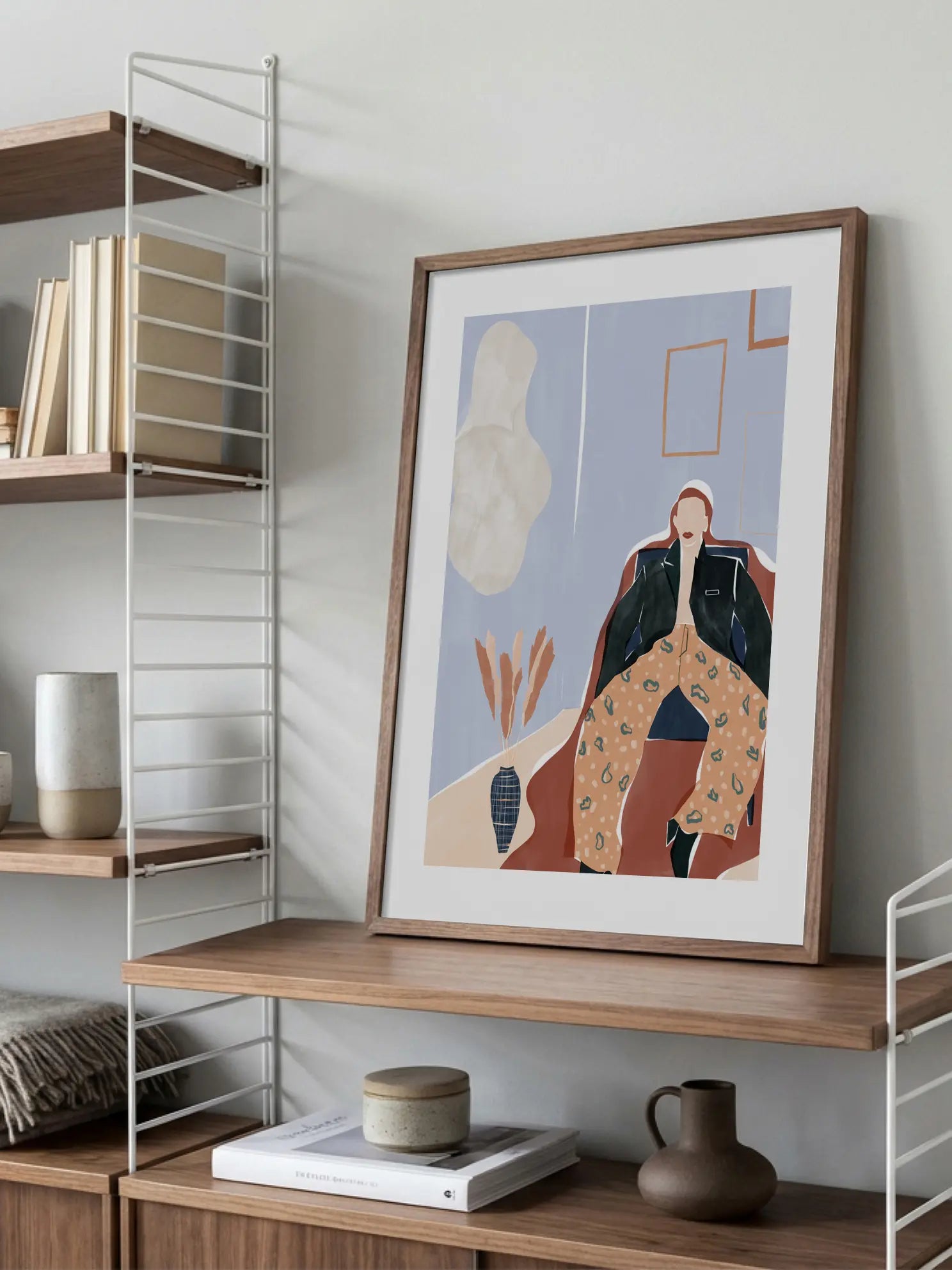 Patterned Pants Poster