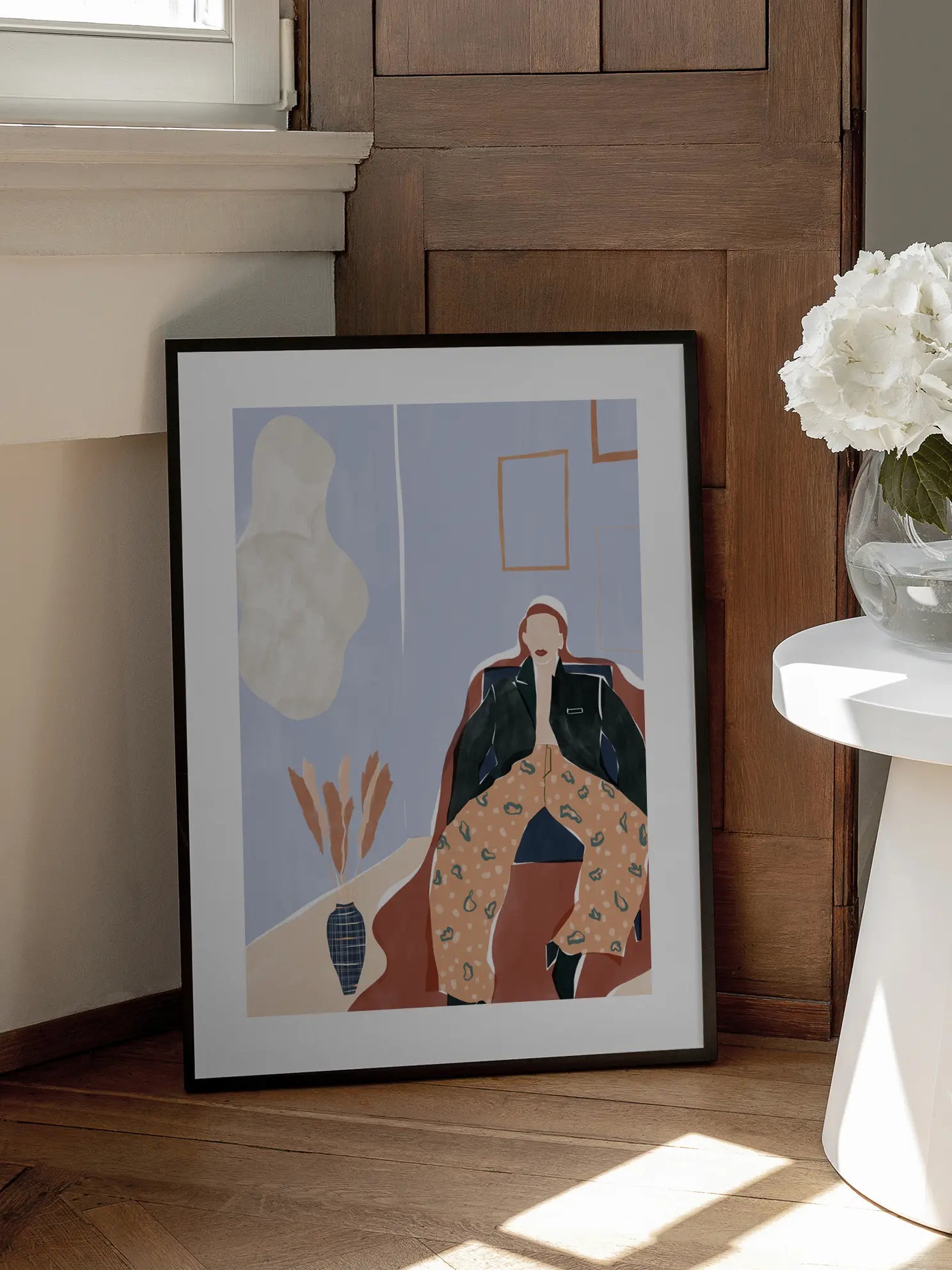 Patterned Pants Poster