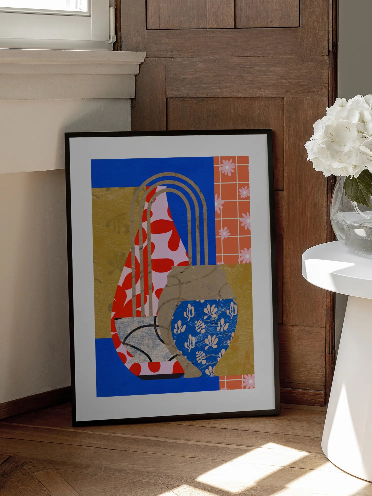 Patterned Vases Poster