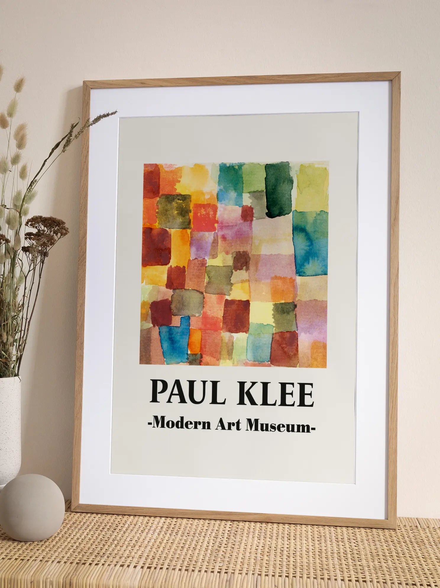 Paul Klee Modern Art Museum Poster
