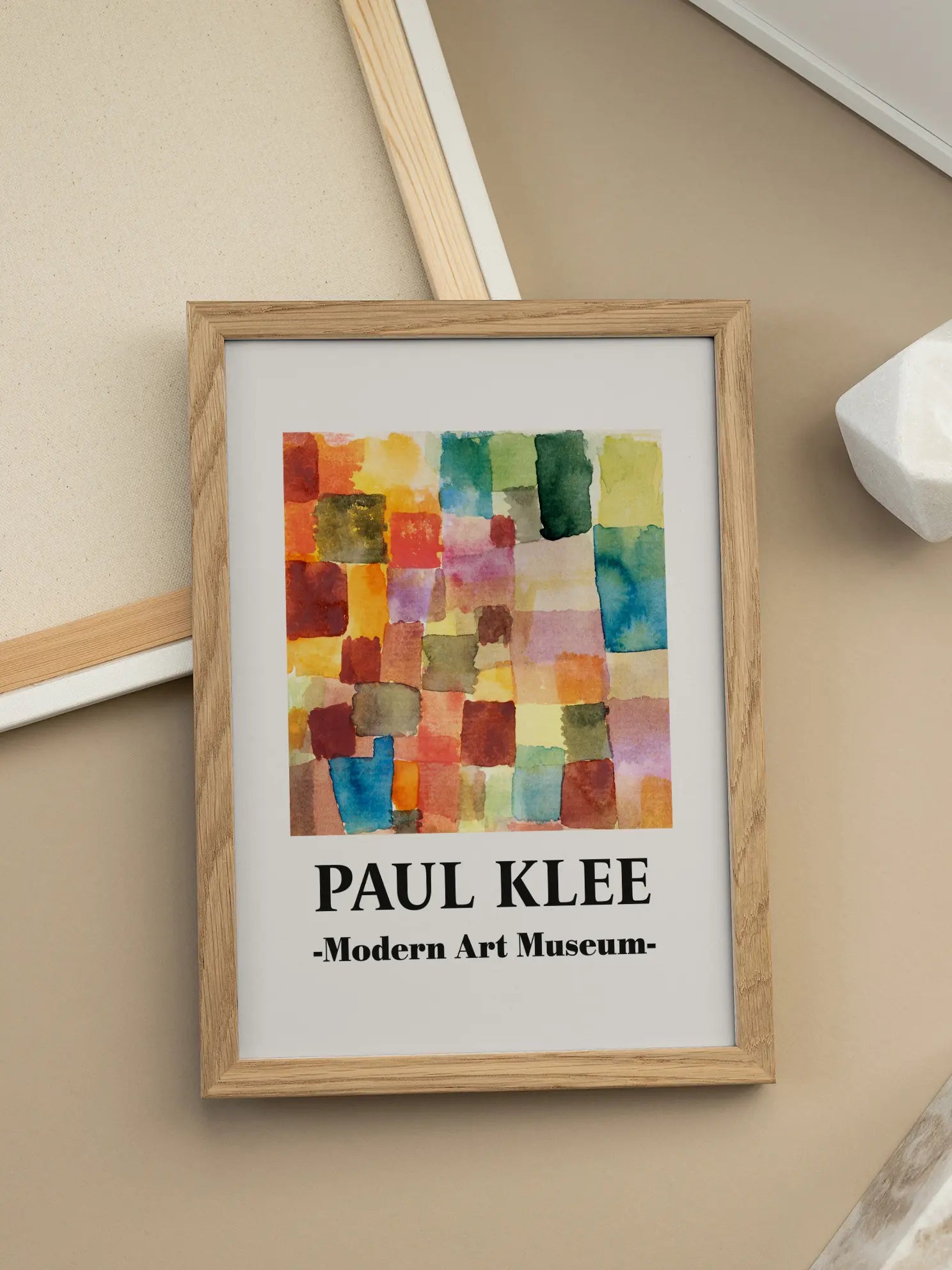 Paul Klee Modern Art Museum Poster