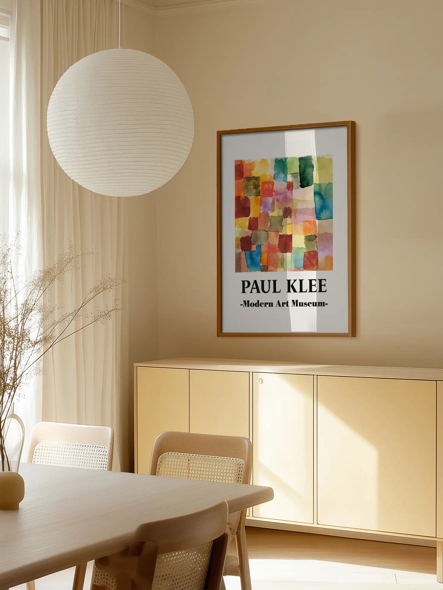 Paul Klee Modern Art Museum Poster