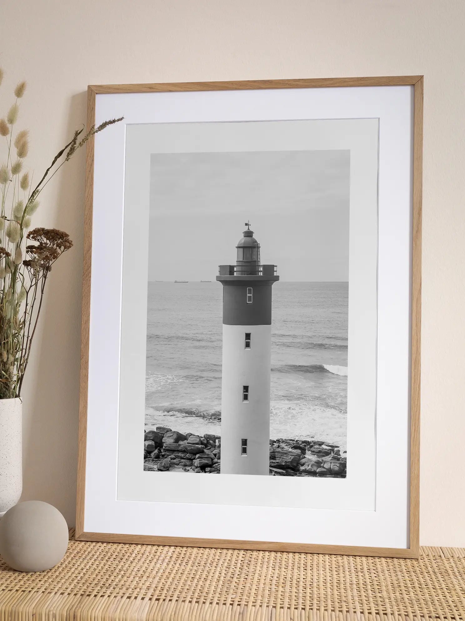 Peaceful Light House Poster