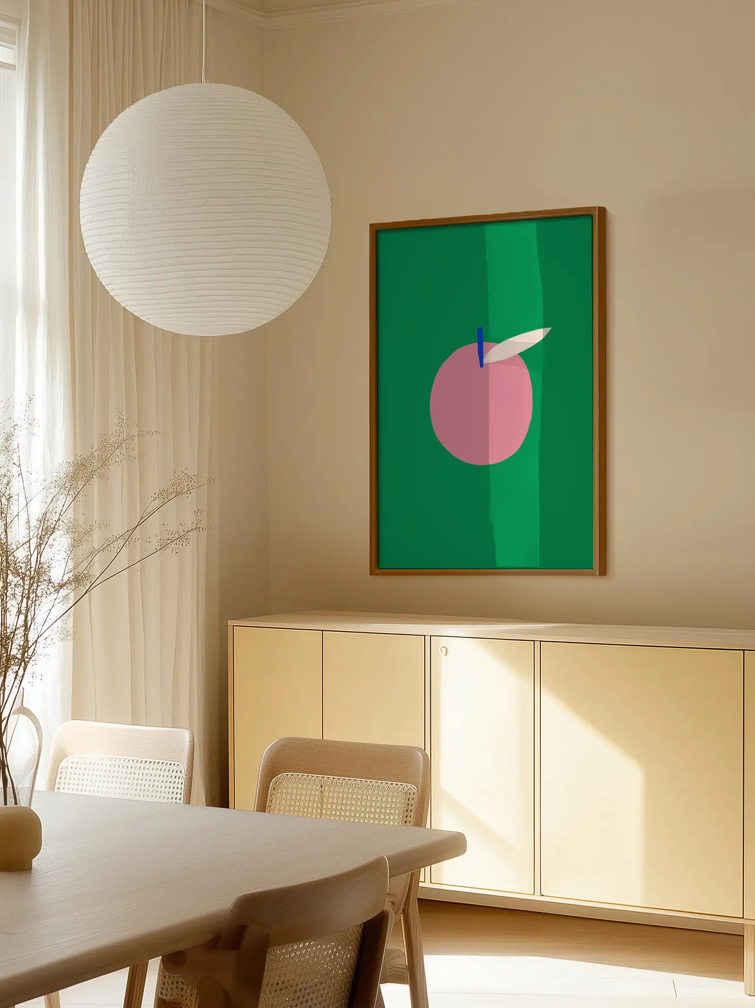 Peach Poster