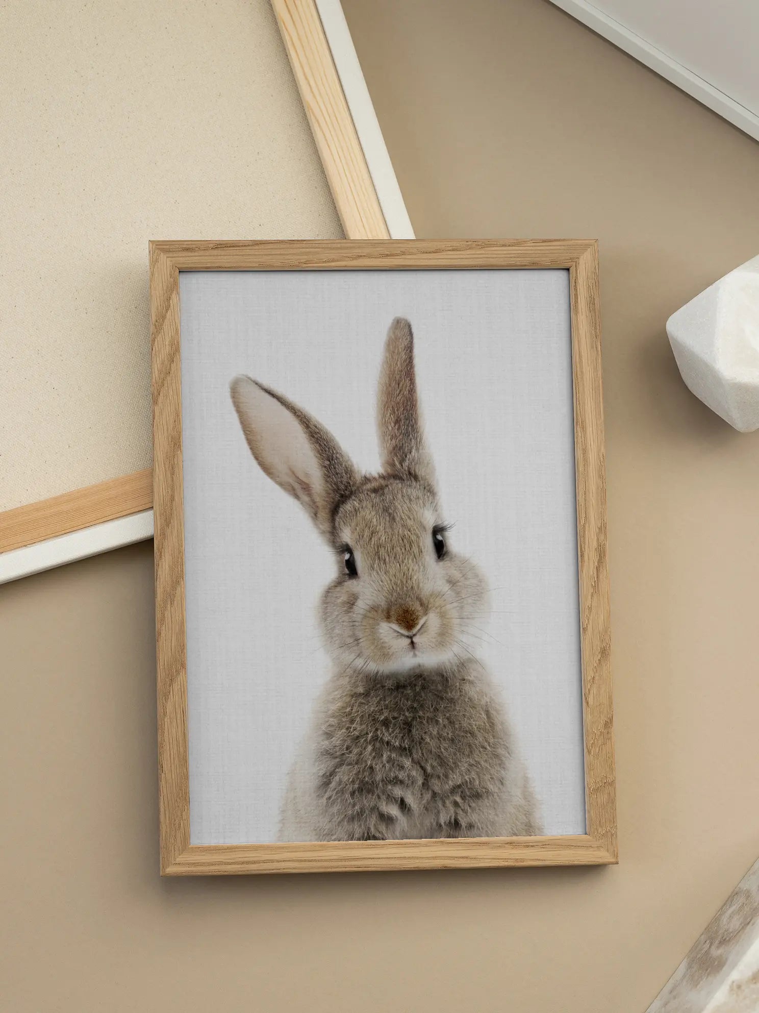 Peekaboo Bunny Poster