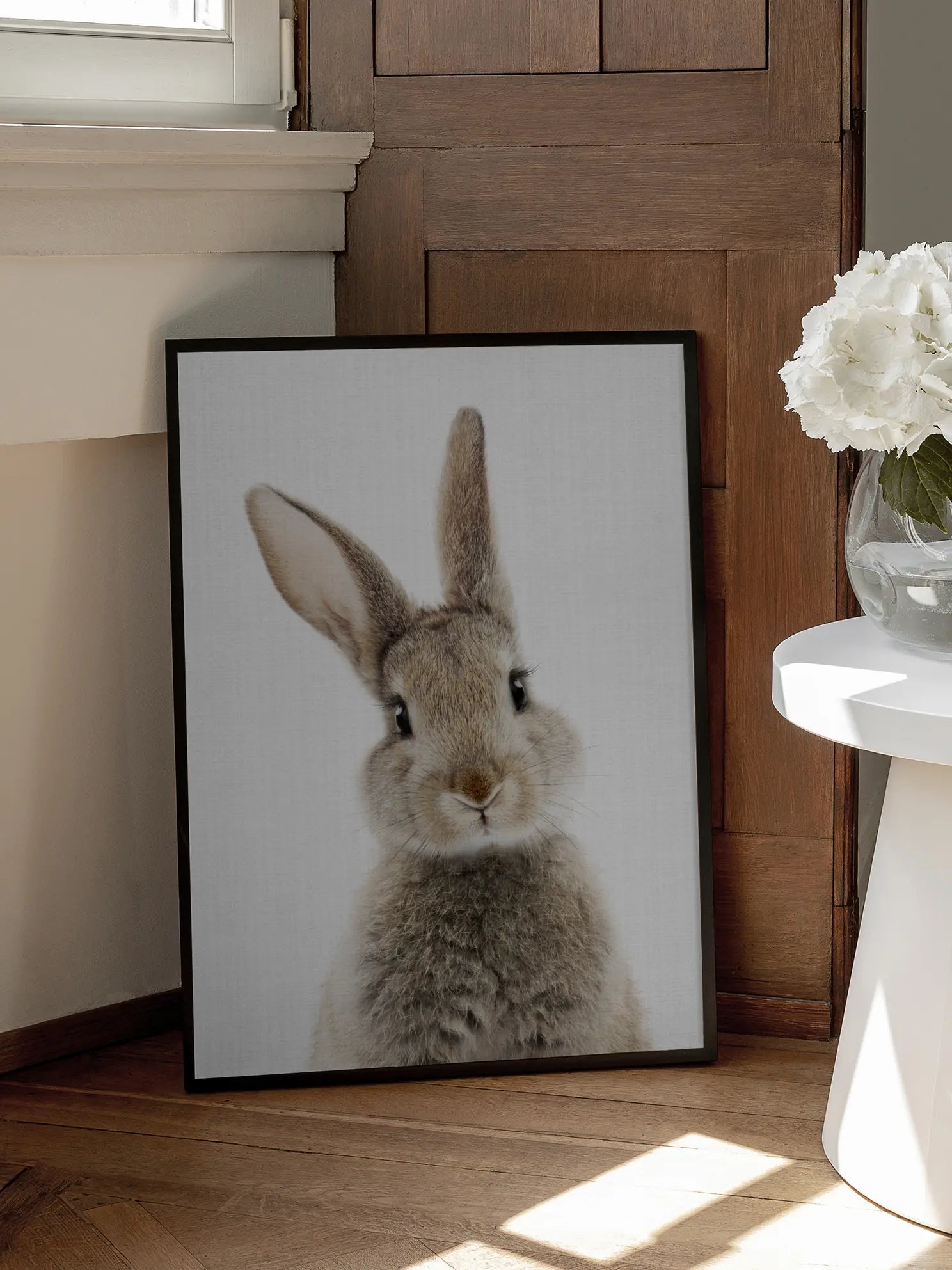 Peekaboo Bunny Poster