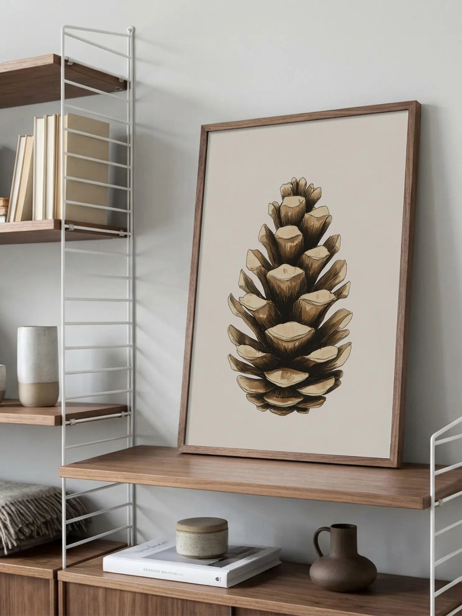 Pine Cone Poster