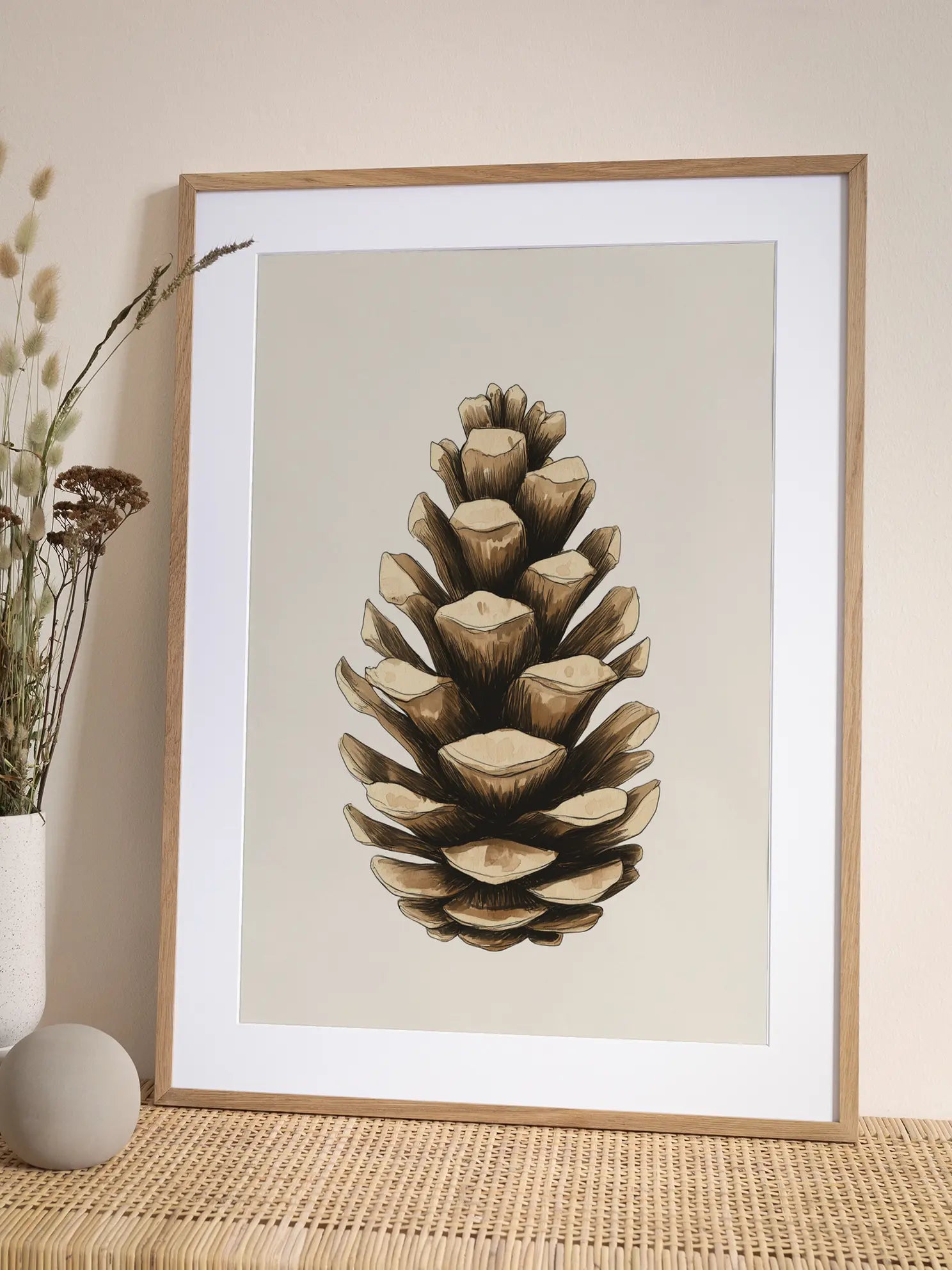 Pine Cone Poster