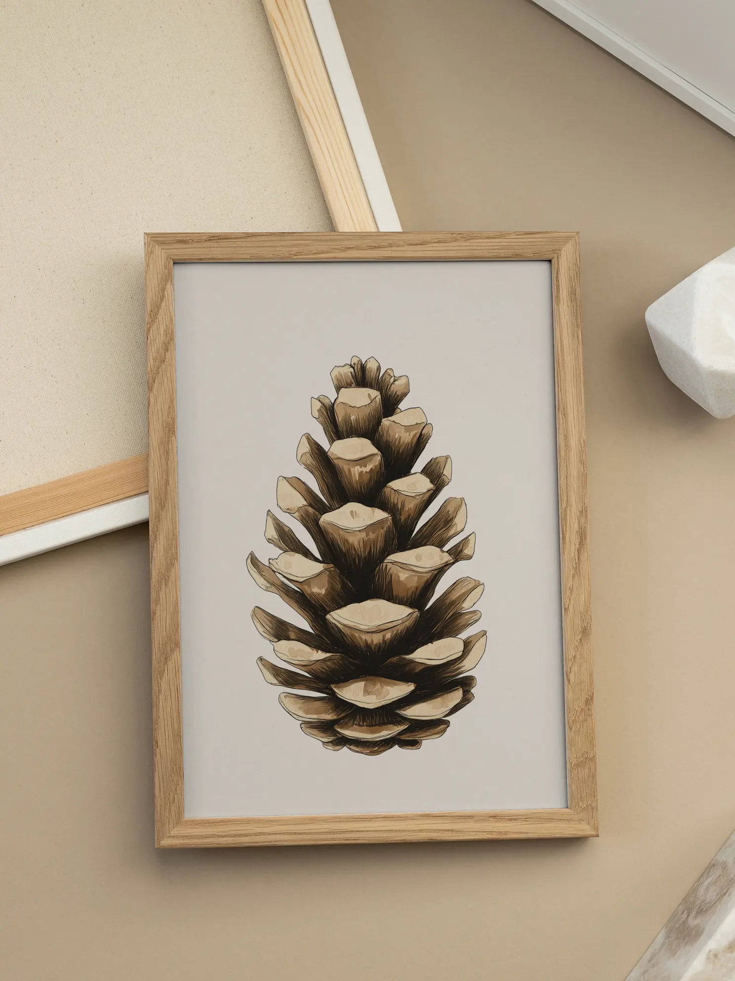 Pine Cone Poster